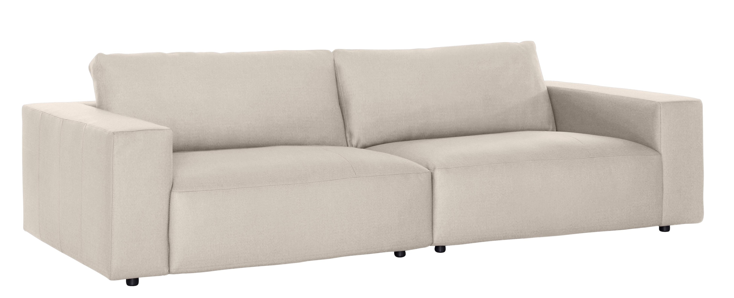 Big-Sofa »LUCIA«, in vielen Qualitäten und 4 unterschiedlichen Nähten, 3-Sitzer