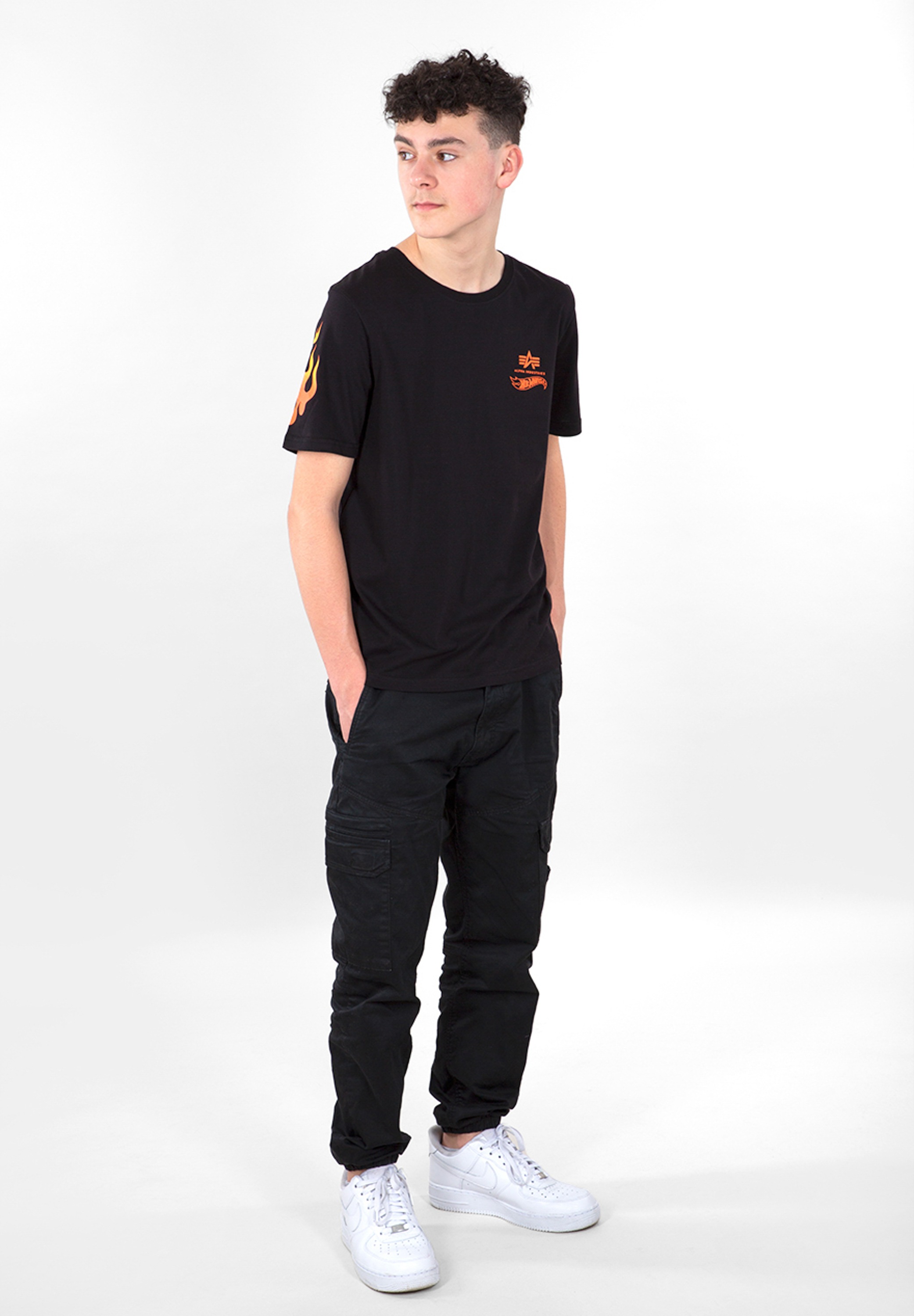 Alpha Industries T-Shirt »Flame T-Shirt Kids/Teens T-Shirt«