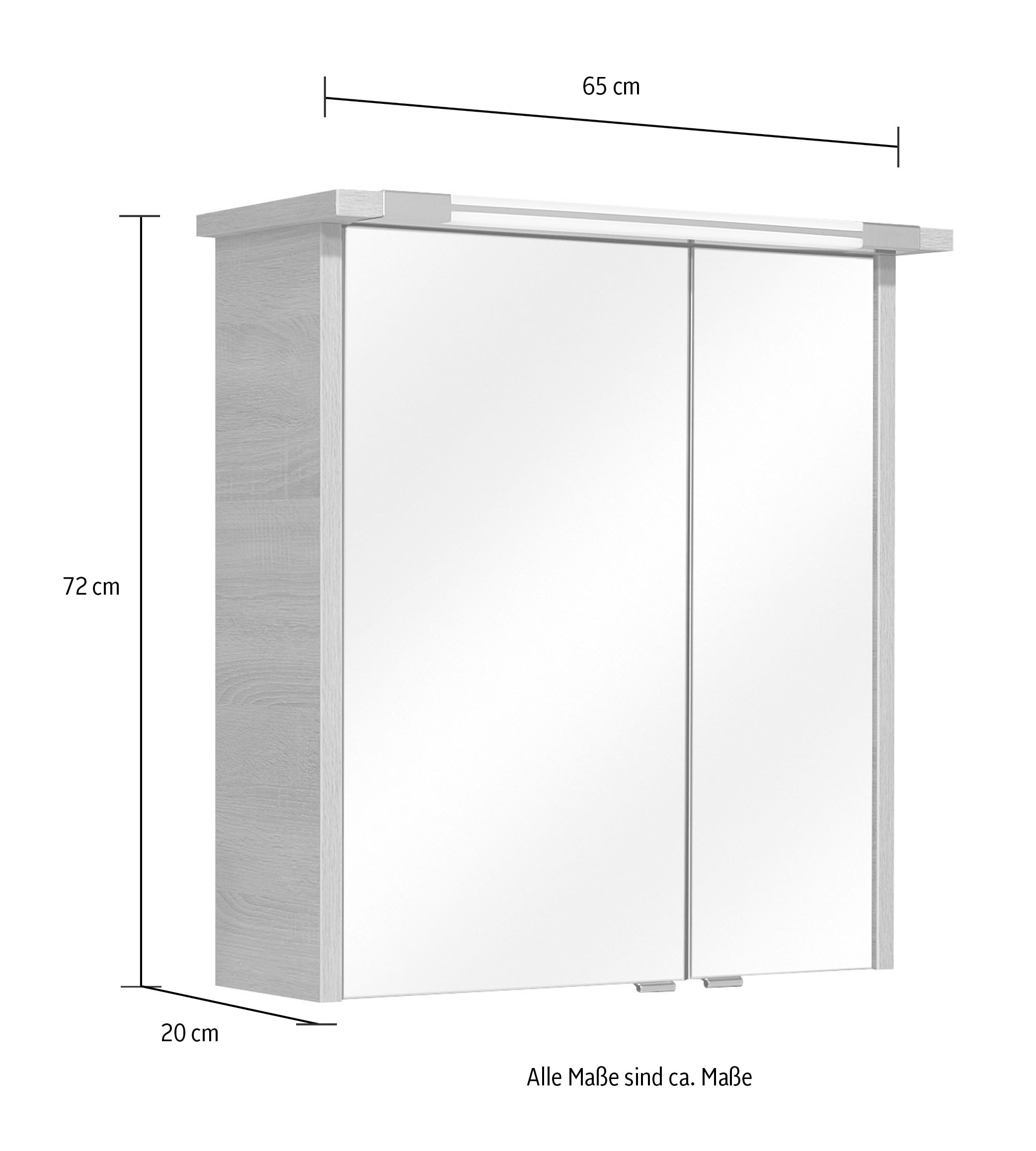 »Quickset Spiegelschrank BAUR 382« kaufen PELIPAL |