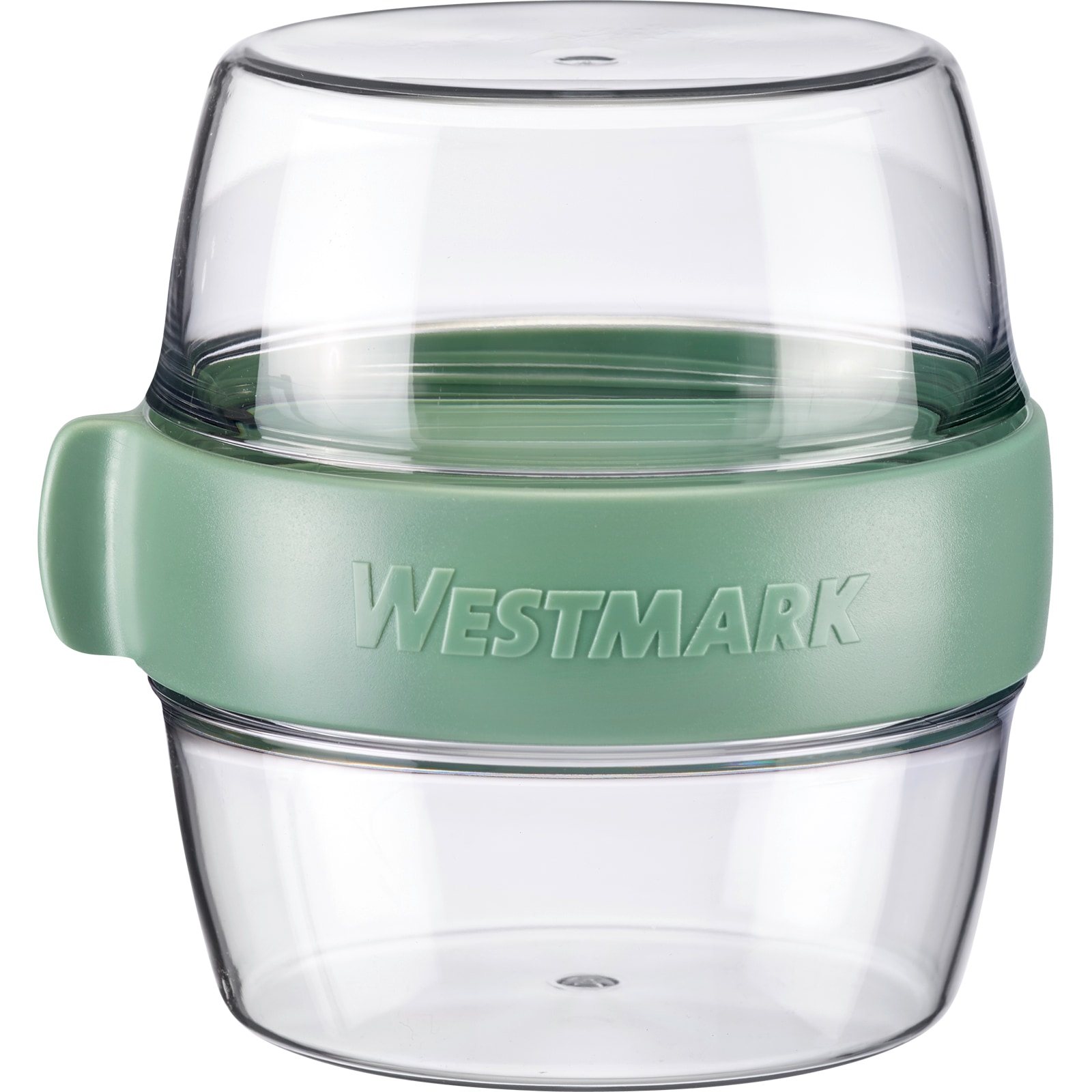 WESTMARK Lunchbox "Pocketbox "Maxi", 700 ml" Meal-Prep Dose to go, 2 x 350 ml, für Joghurt, Obst, Gemüse