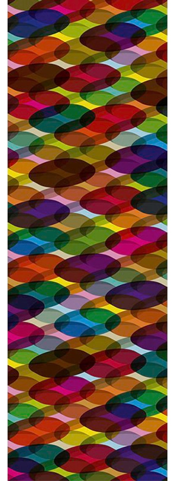Fototapete »Sweeties«, Grafik Tapete Retro Bunt Panel 1,00m x 2,80m