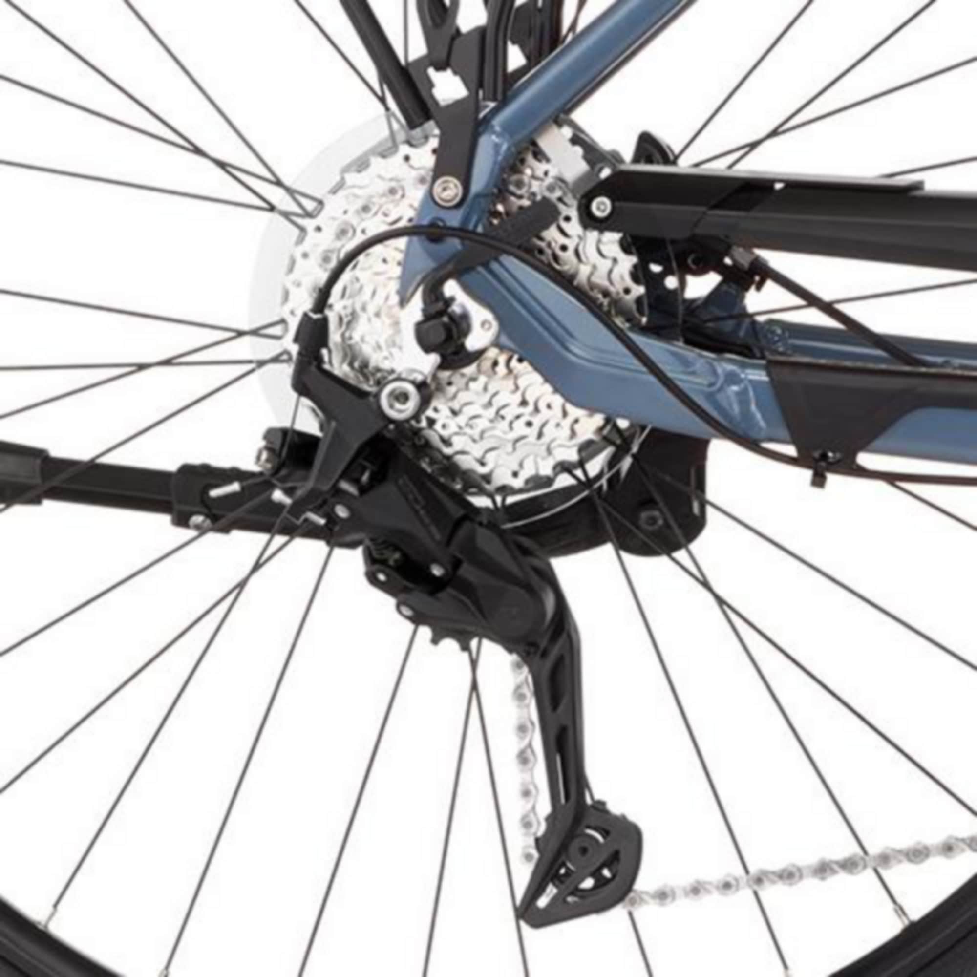 FISCHER Fahrrad »VIATOR 6.8I 711 55 ULTIMATE« 9 Gang Shimano Cues RD-U3020 Schaltwerk Mittelmotor