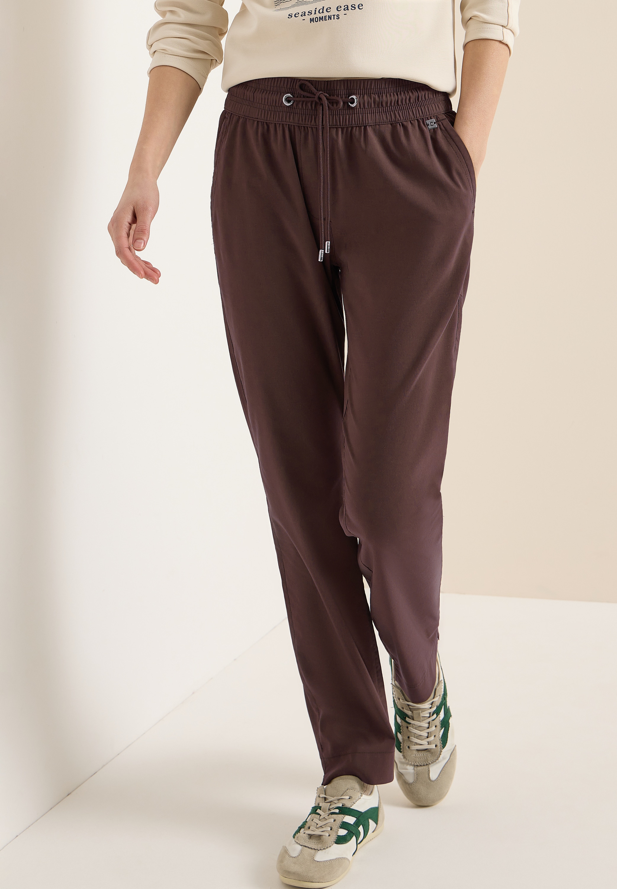 Cecil Stoffhose Middle Waist