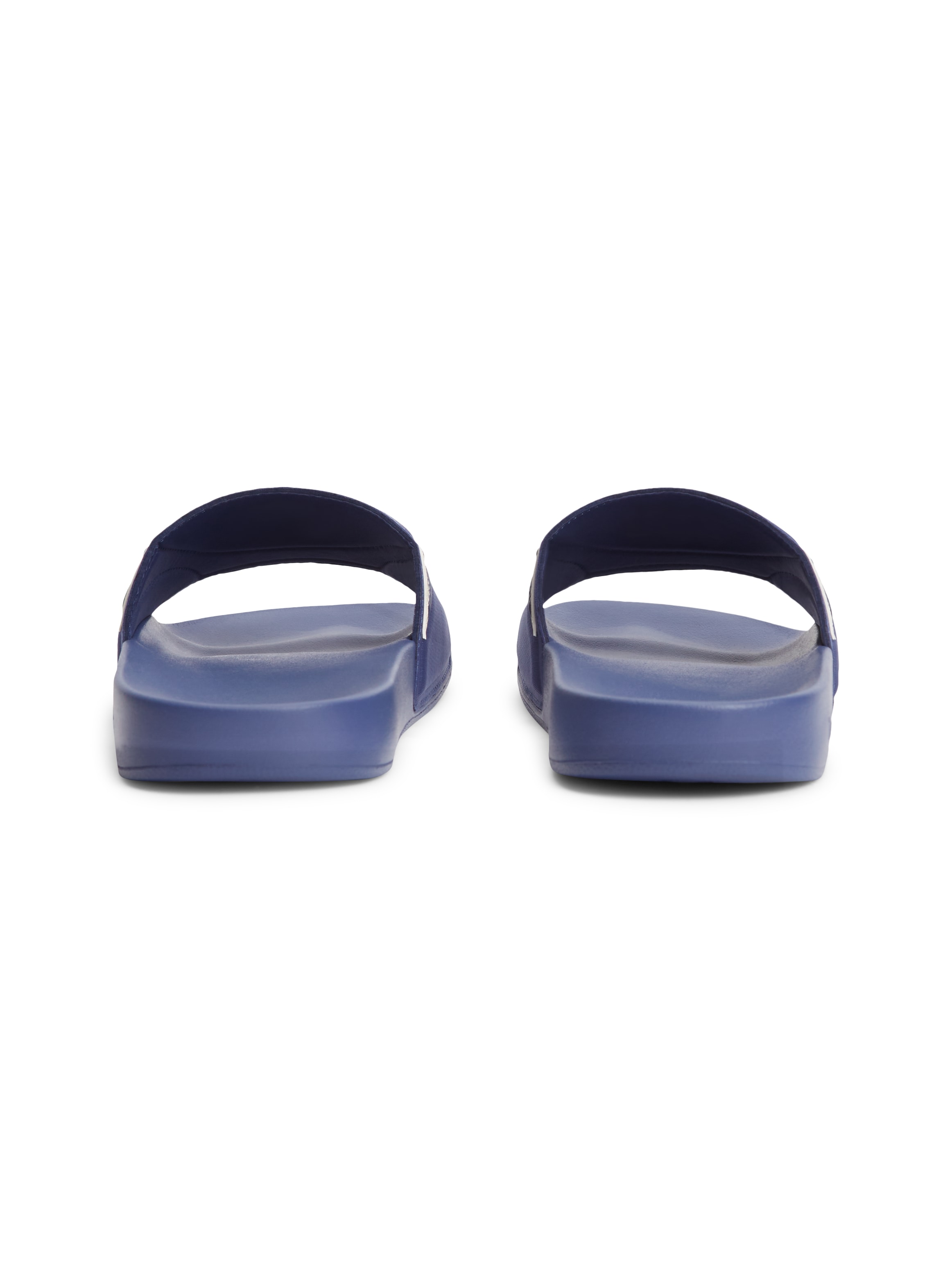 Tommy Jeans Pantolette »TOMMY JEANS SEASONAL POOL SLIDE«  Poolslides, Sommerschuh, Schlupfschuh mit Kontrastbesätzen