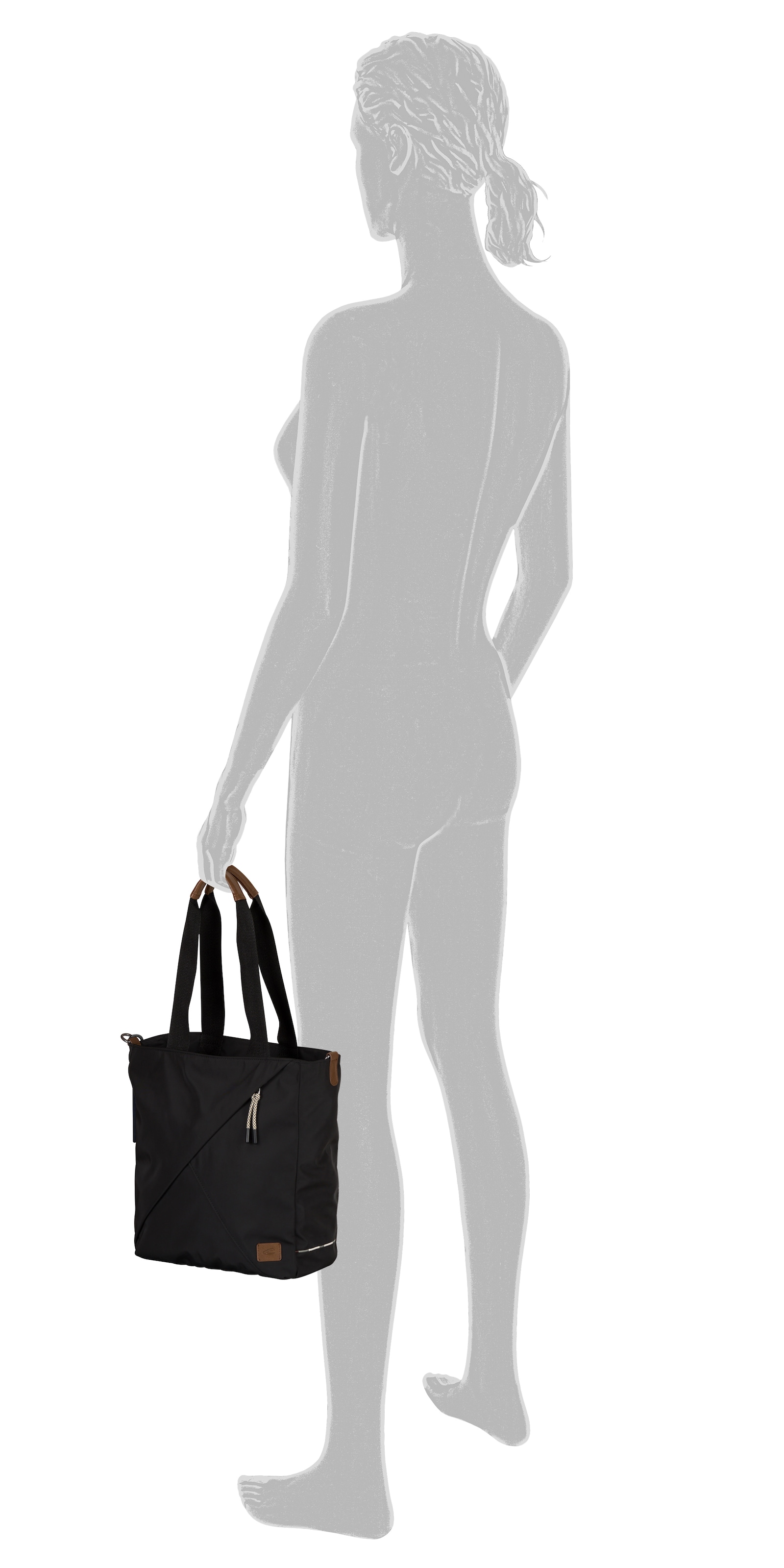 camel active Shopper »Aurum«, aus recyceltem, robusten Nylon leichtgewichtig mit feinen Details