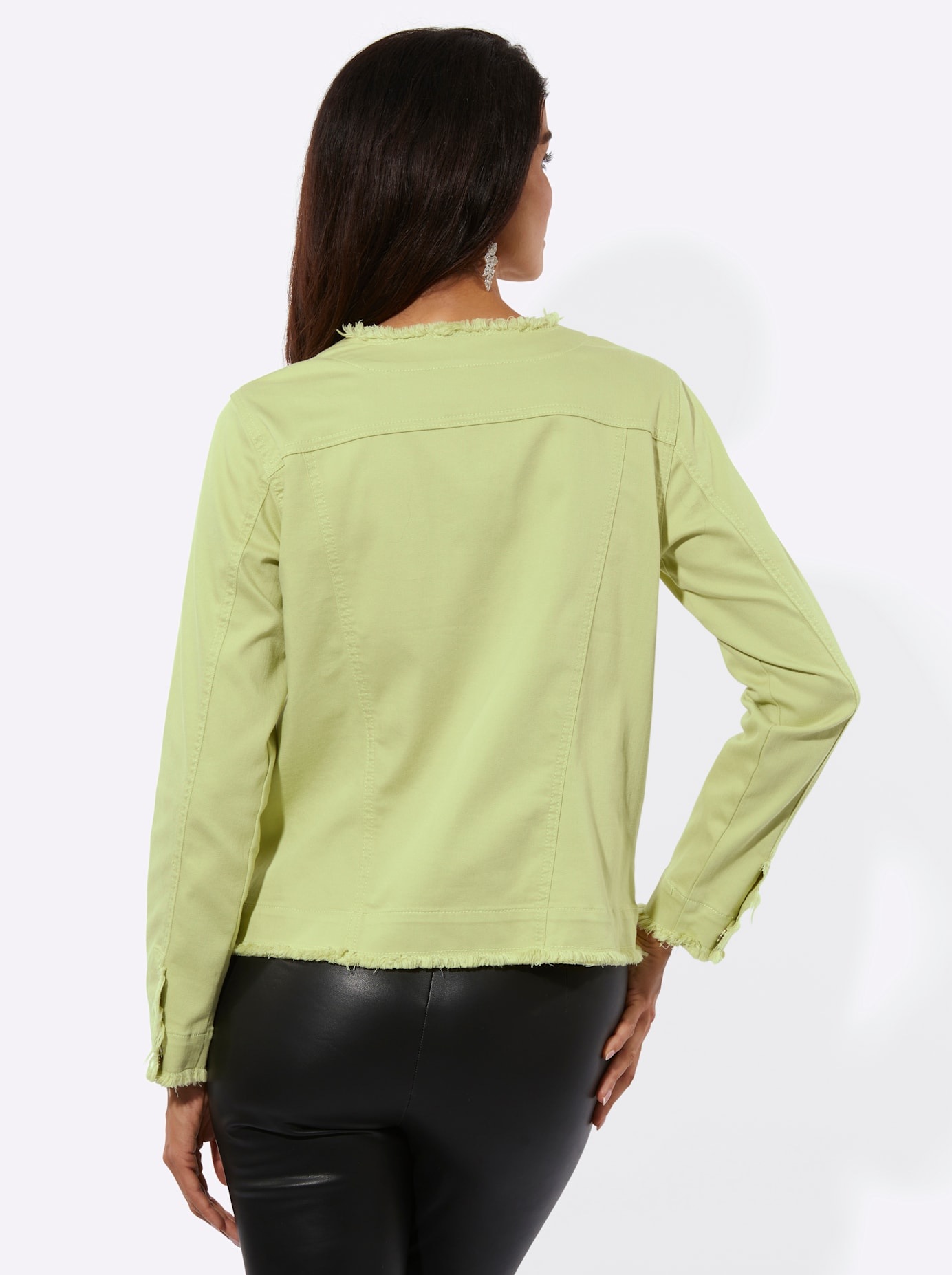 creation L Jeansblazer "Lyocell-Baumwoll-Mix-Blazer" günstig online kaufen