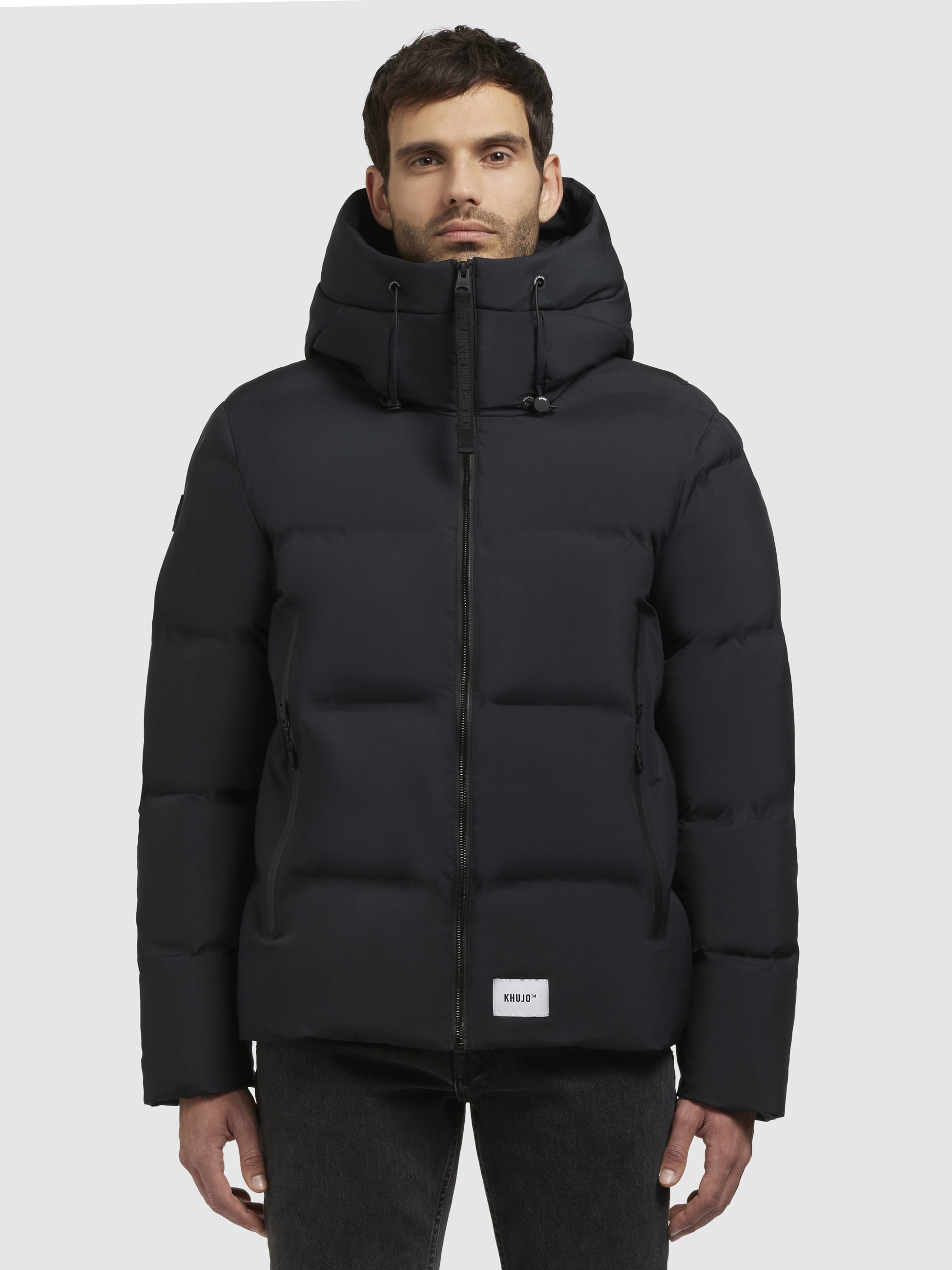 khujo Steppjacke »WESH2«, mit Kapuze