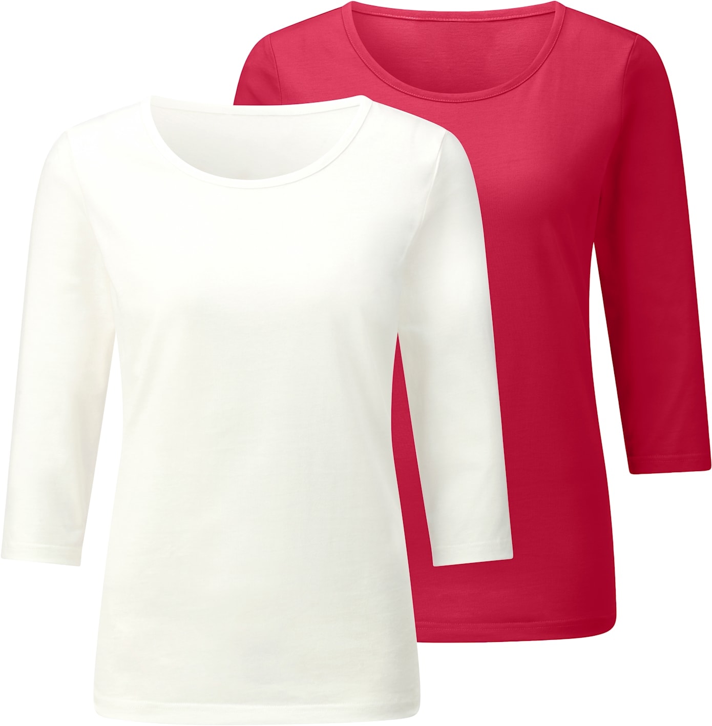 Casual Looks 3/4-Arm-Shirt "2er-Pack Shirts", 2 tlg. günstig online kaufen