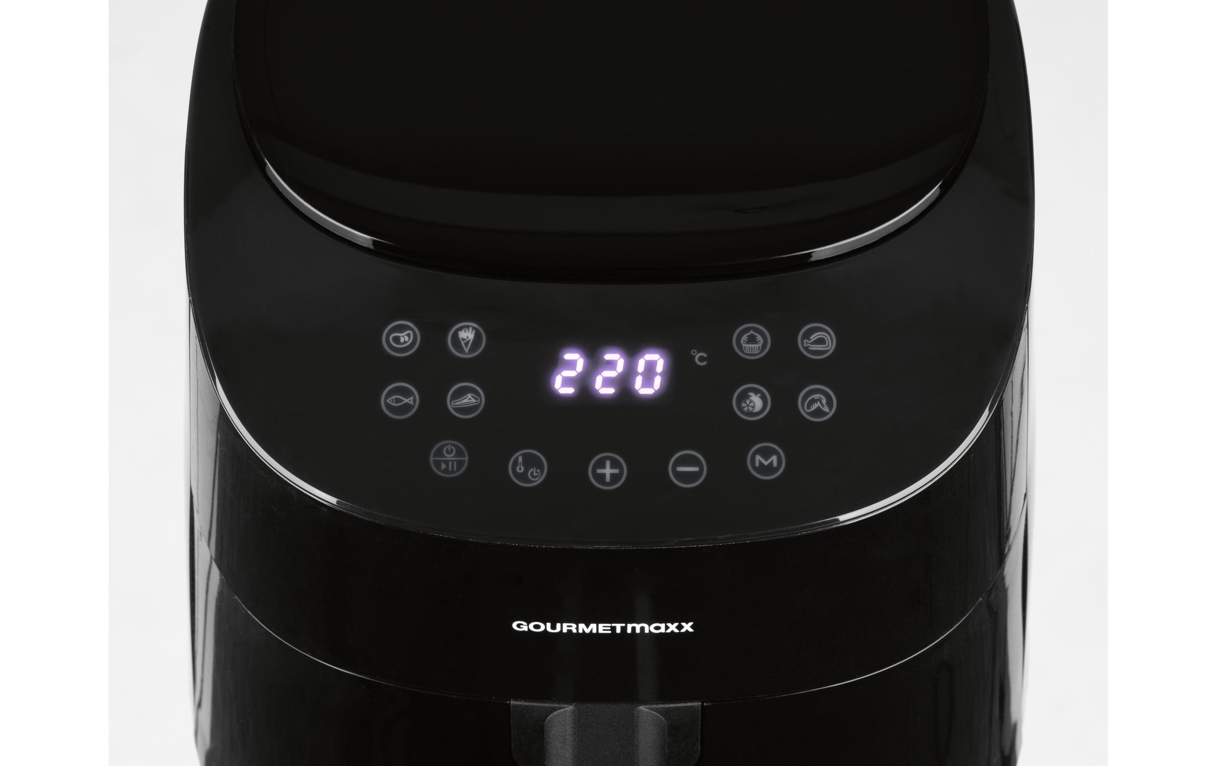 GOURMETmaxx Heißluftfritteuse »Digital Schwarz« 1450 W