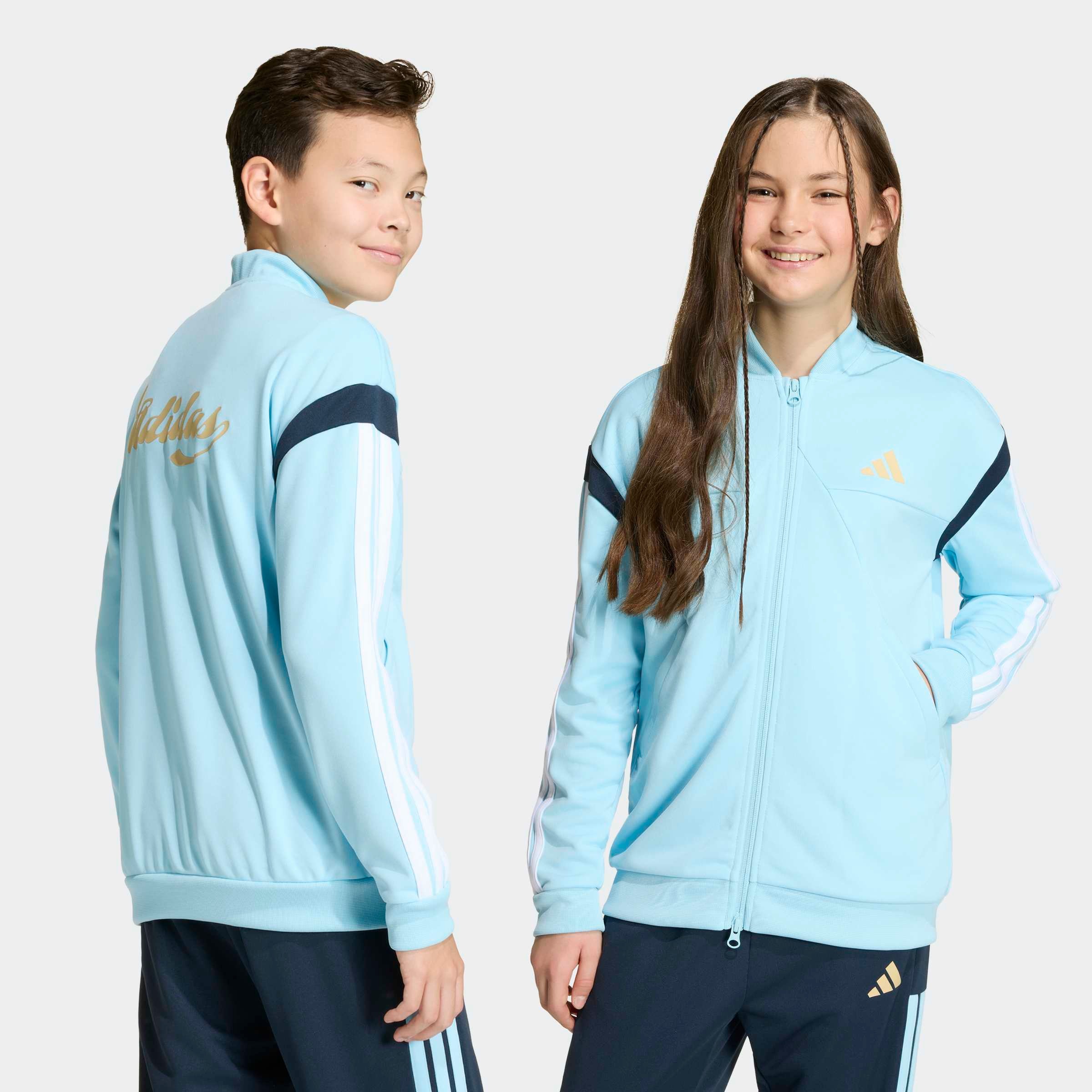 adidas Sportswear »HOUSE OF TIRO« für Kinder, mit Reißverschluss, aus Polyester
