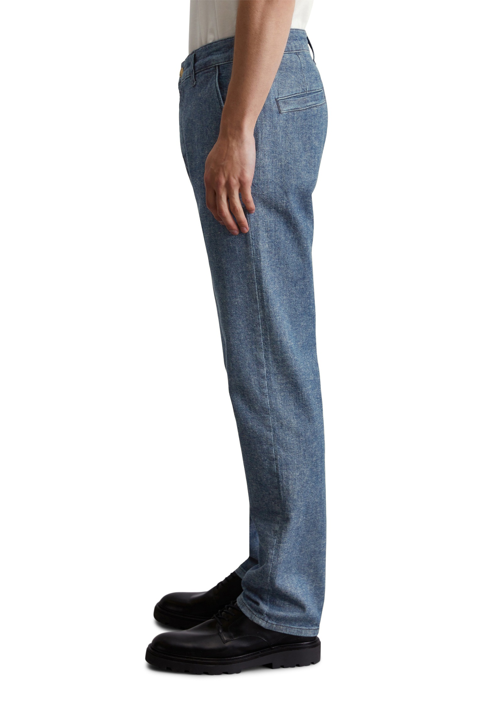 Marc OPolo Regular-fit-Jeans "aus elastischem Bio-Baumwoll-Hanf-Mix" günstig online kaufen