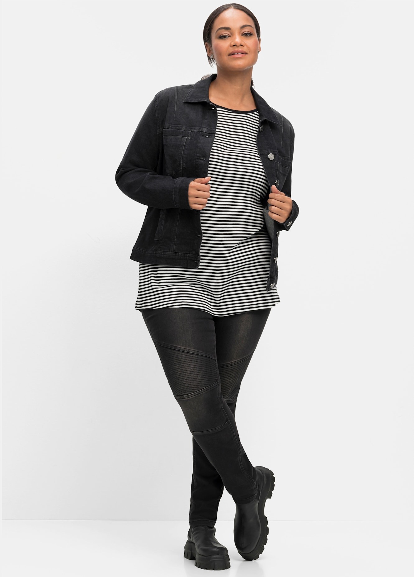 Sheego Jeansjacke günstig online kaufen