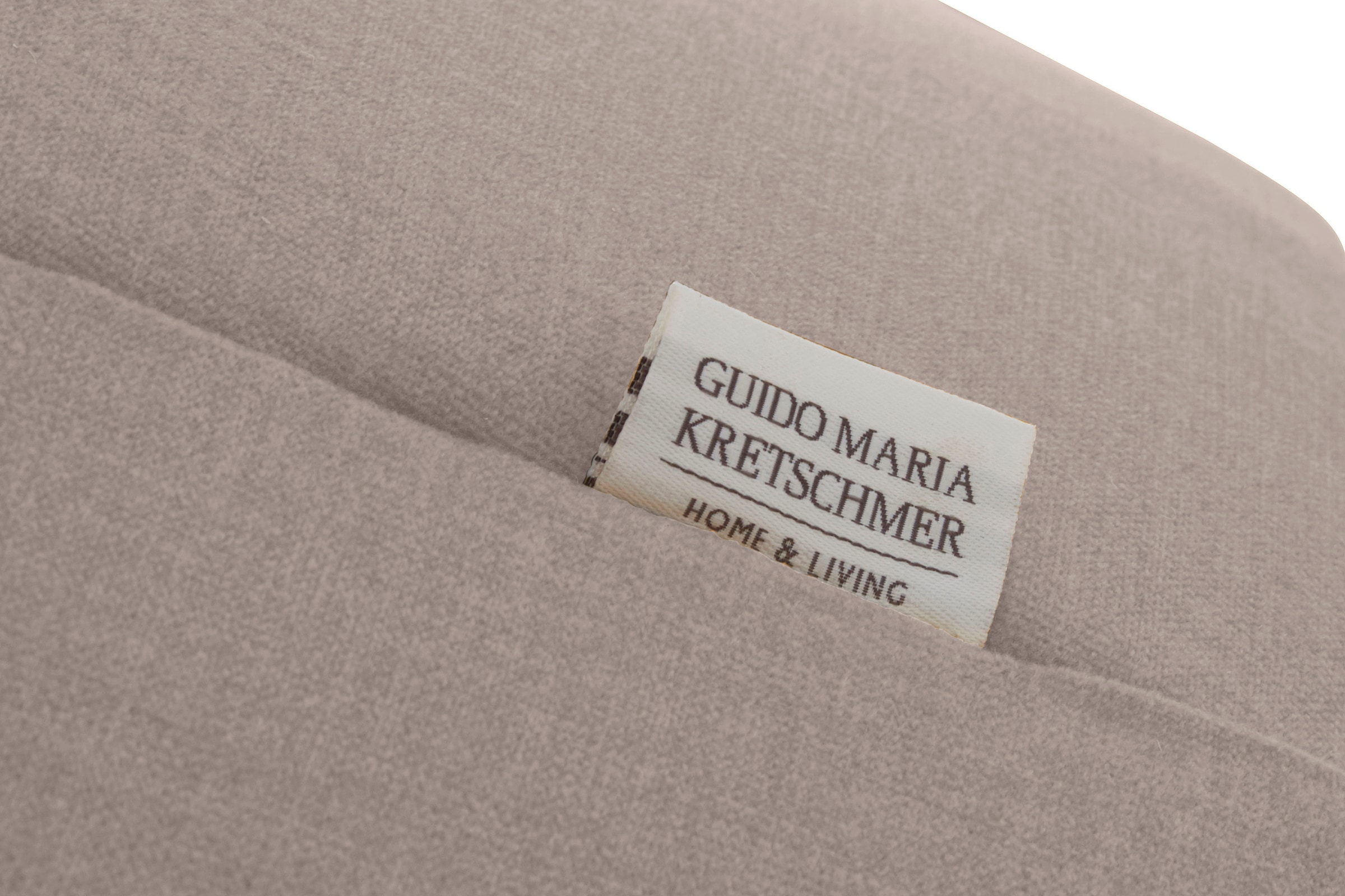 Guido Maria Kretschmer Home&Living Loveseat »Amiens Sessel Loungesessel«, mit wunderschöner Knopfheftung im Rücken