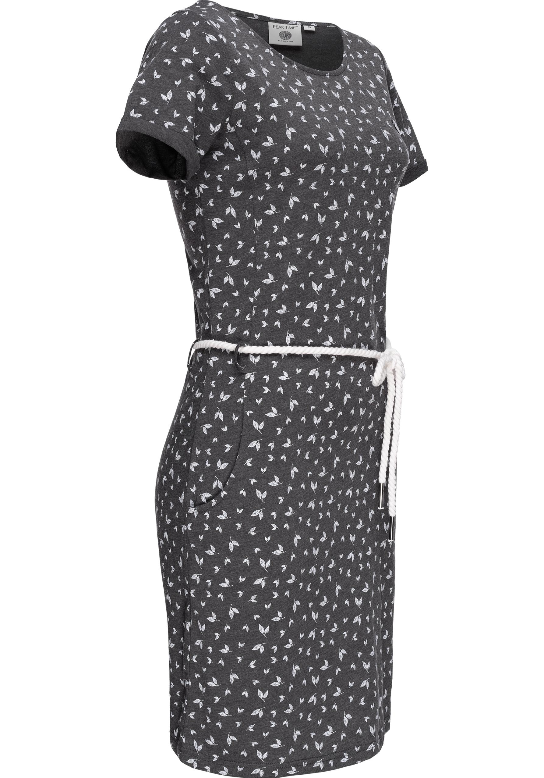 PEAK TIME Sommerkleid "L80022" Eingrifftaschen leichtes Jersey Strandkleid günstig online kaufen