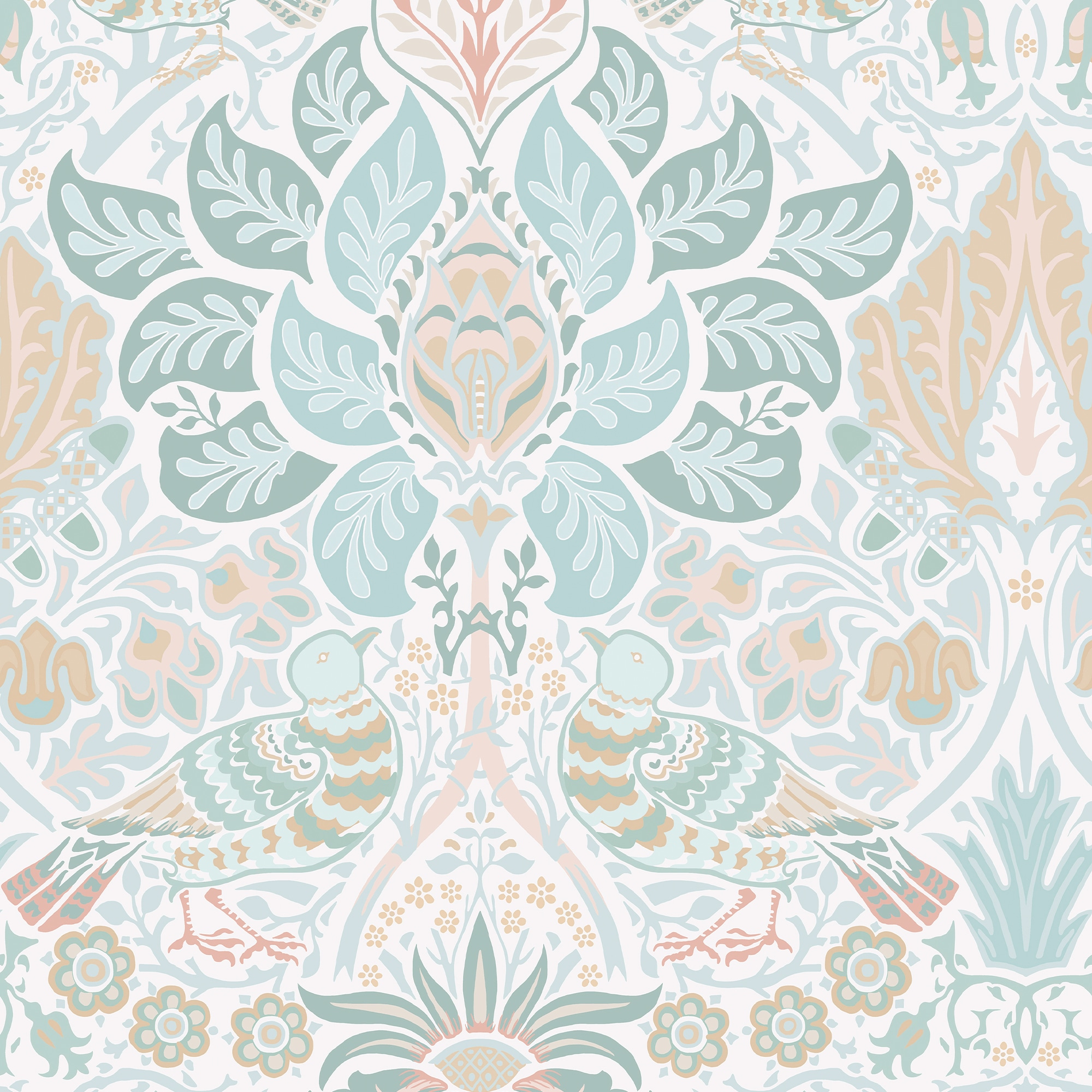 WILLIAM MORRIS AT HOME Vliestapete »Dove & Rose Haze«, Motiv, Design Tapeten