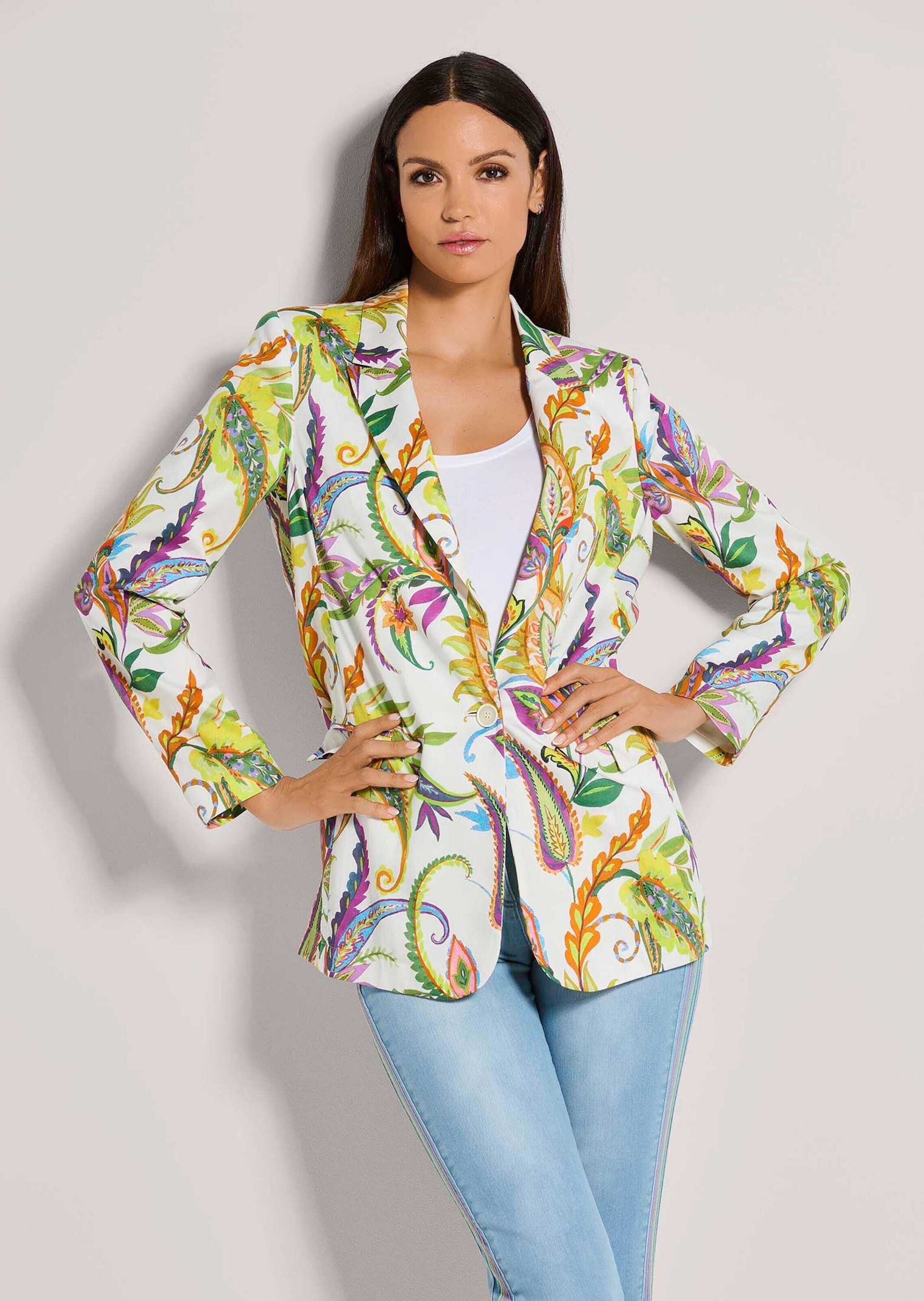 Thumbnail - MADELEINE Jackenblazer "Blazer Eleganter Damenblazer mit Reverskragen" Hautsympathische Baumwolle