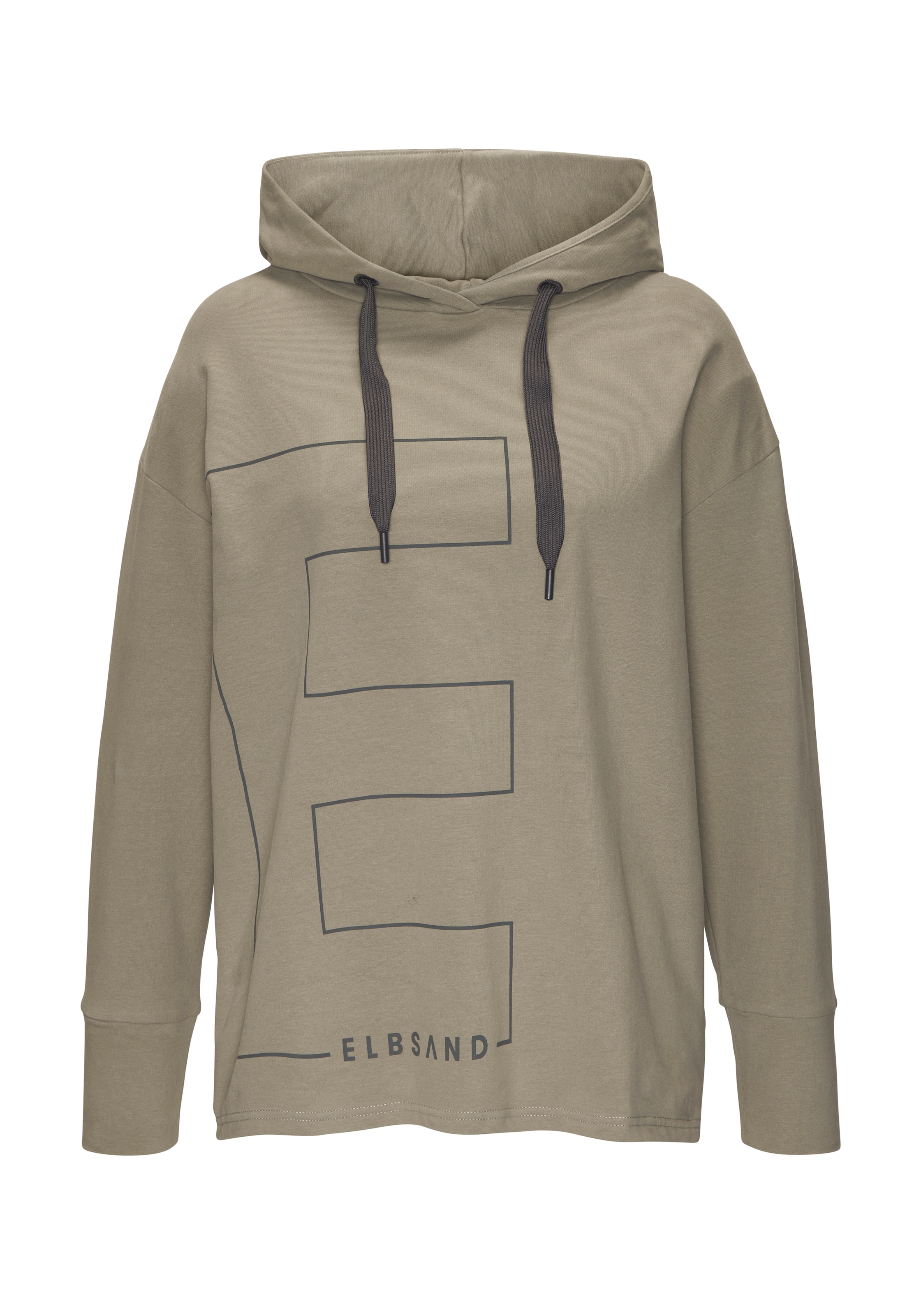 Elbsand Kapuzensweatshirt »Dea«, , Hoodie mit Logodruck vorne
