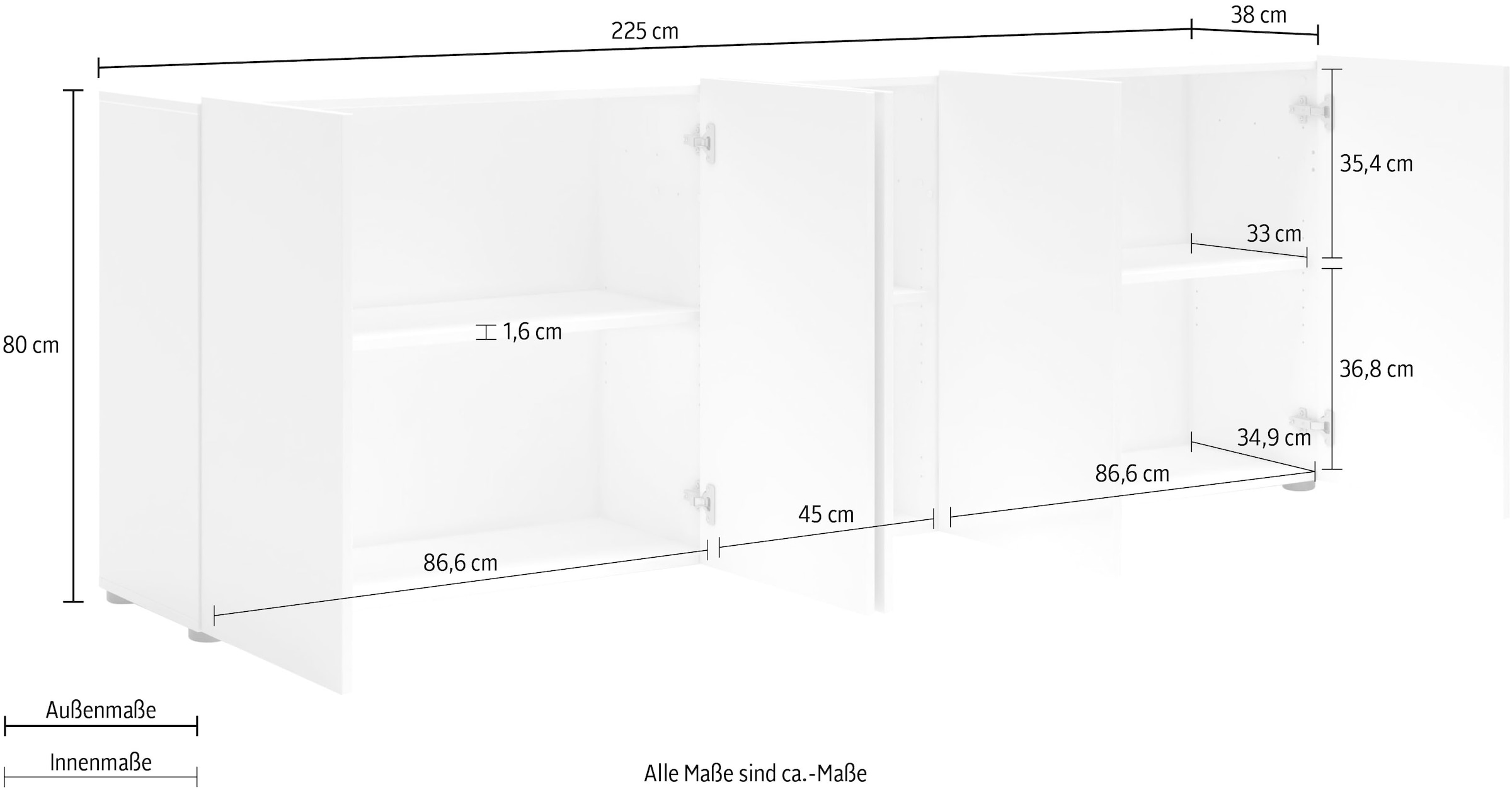 INOSIGN Sideboard »Mister«