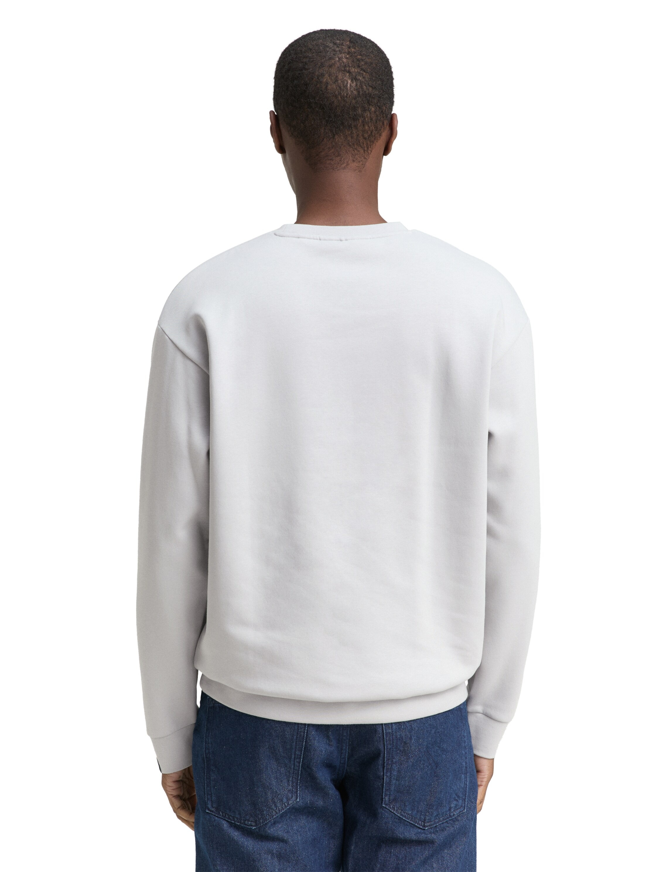 TOM TAILOR Denim Sweatshirt mit Logo Stickerei günstig online kaufen