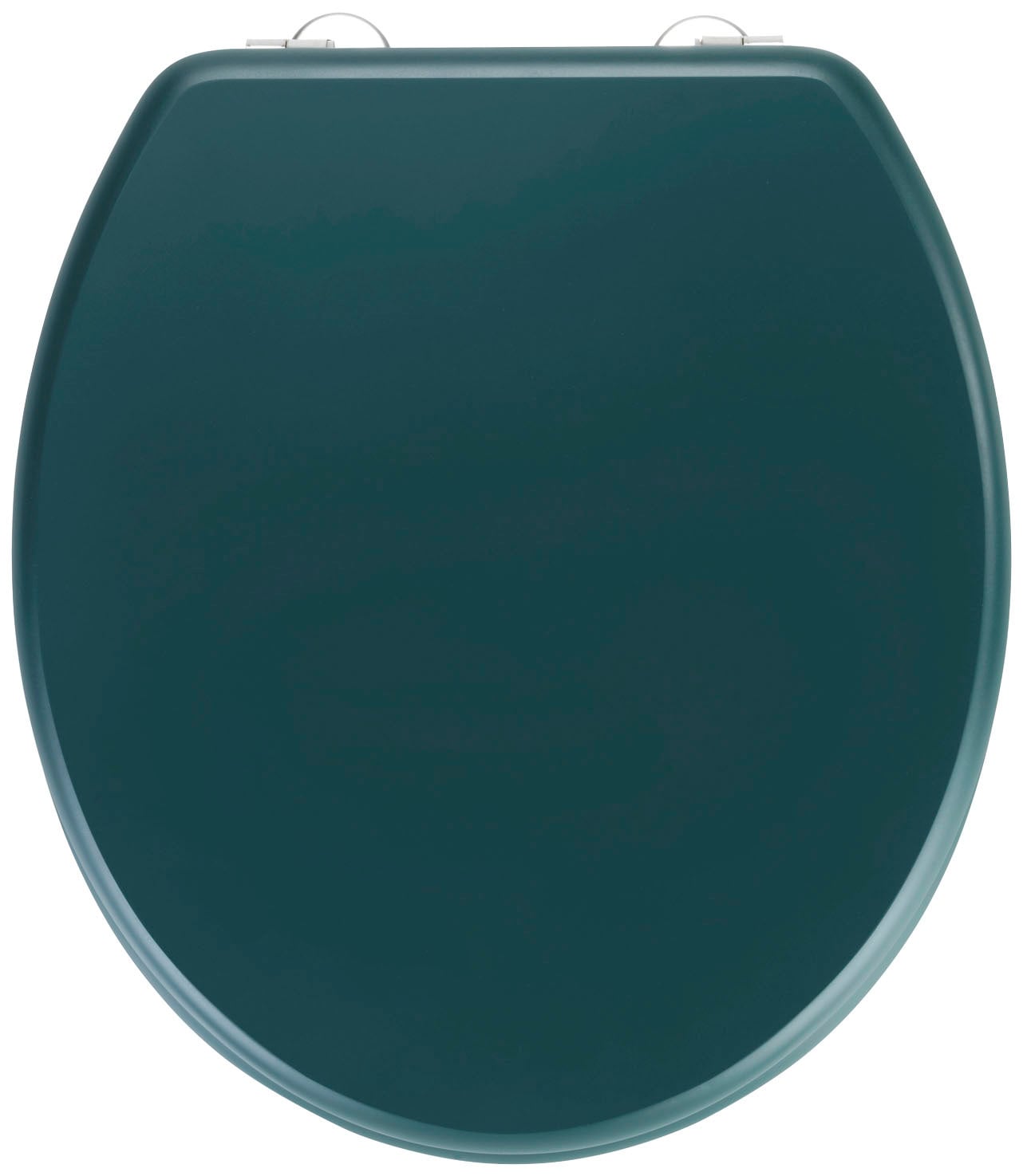 WENKO WC-Sitz »Prima«, dunkelgrün matt, aus MDF gefertigt, feuchtigkeitsresistent