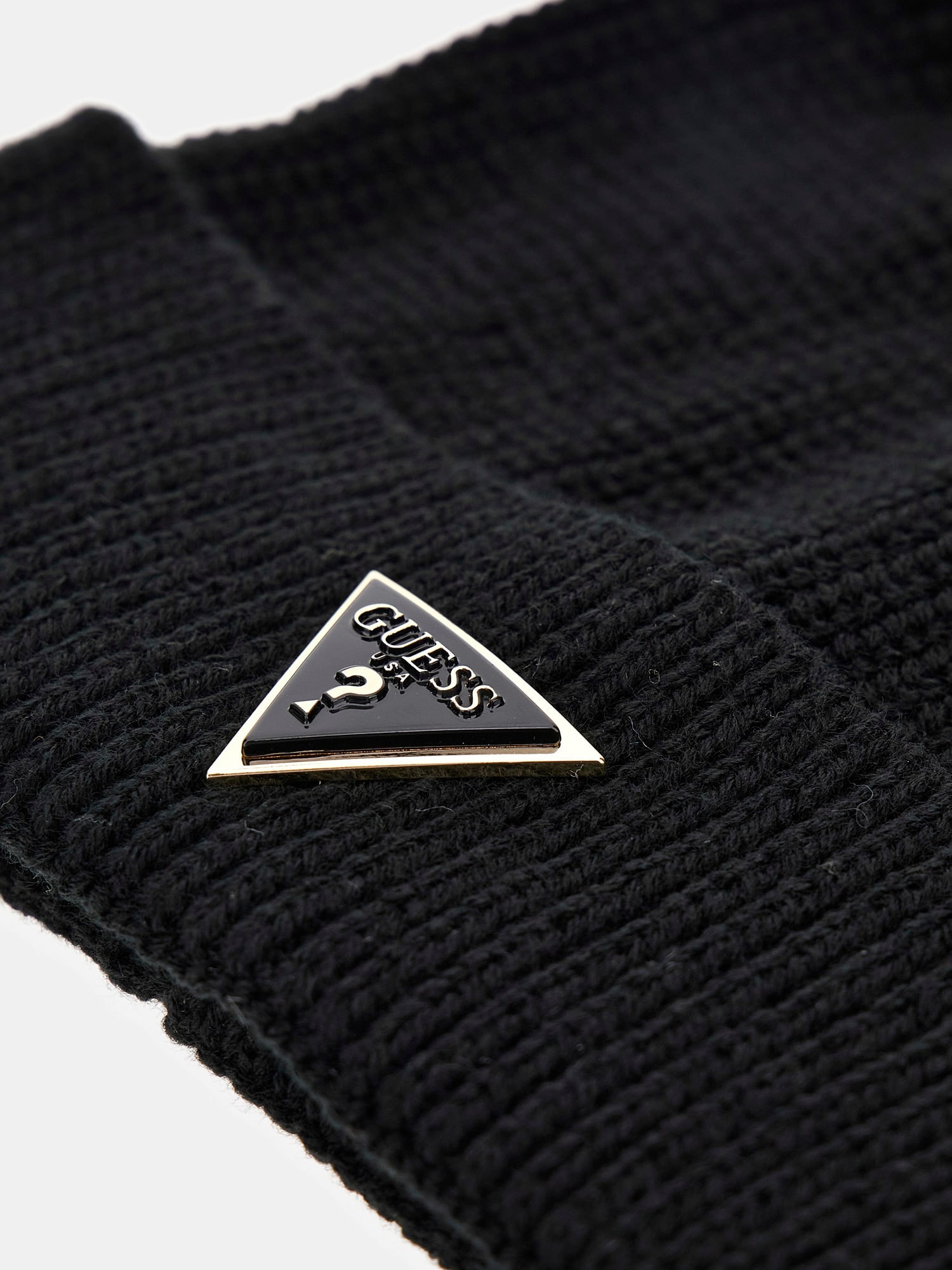 Guess Strickmütze »BEANIE« mit Markenlabel