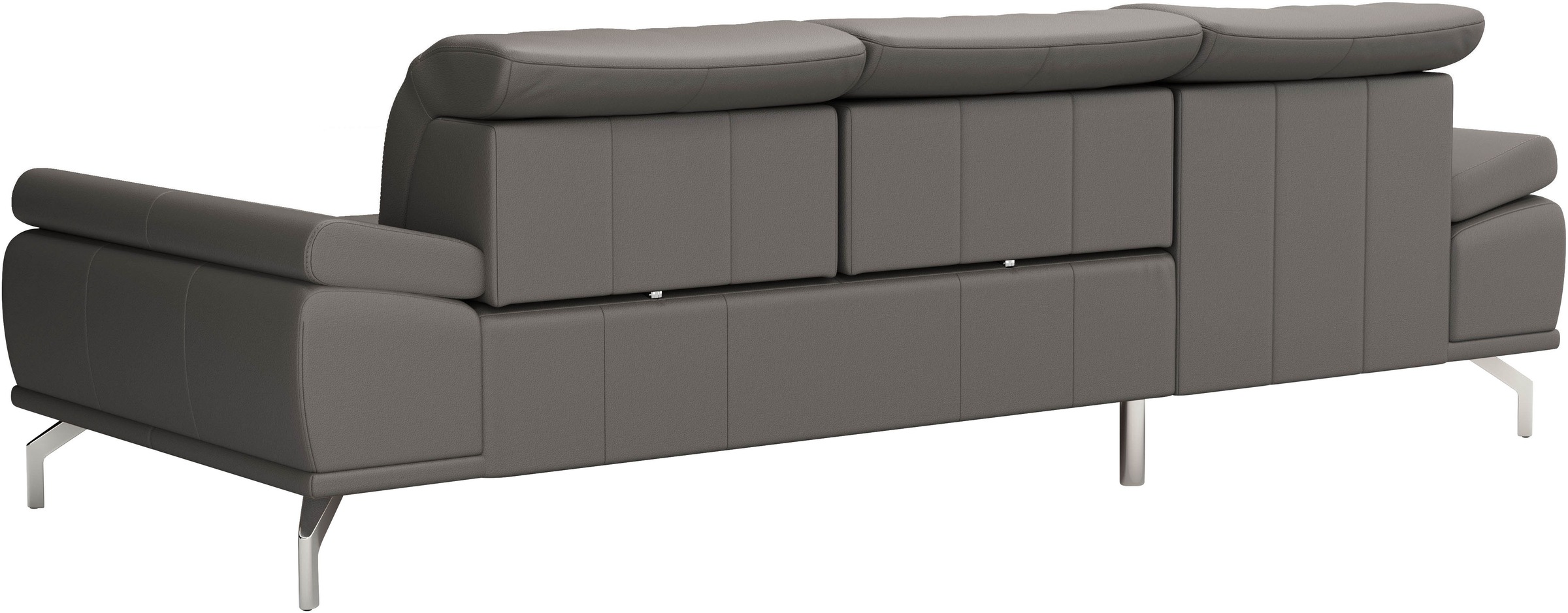 Places of Style Ecksofa »Caluna«, Inkl.Sitztiefenverstellung, wahlweise mit Kopf- und Armteilverstellung
