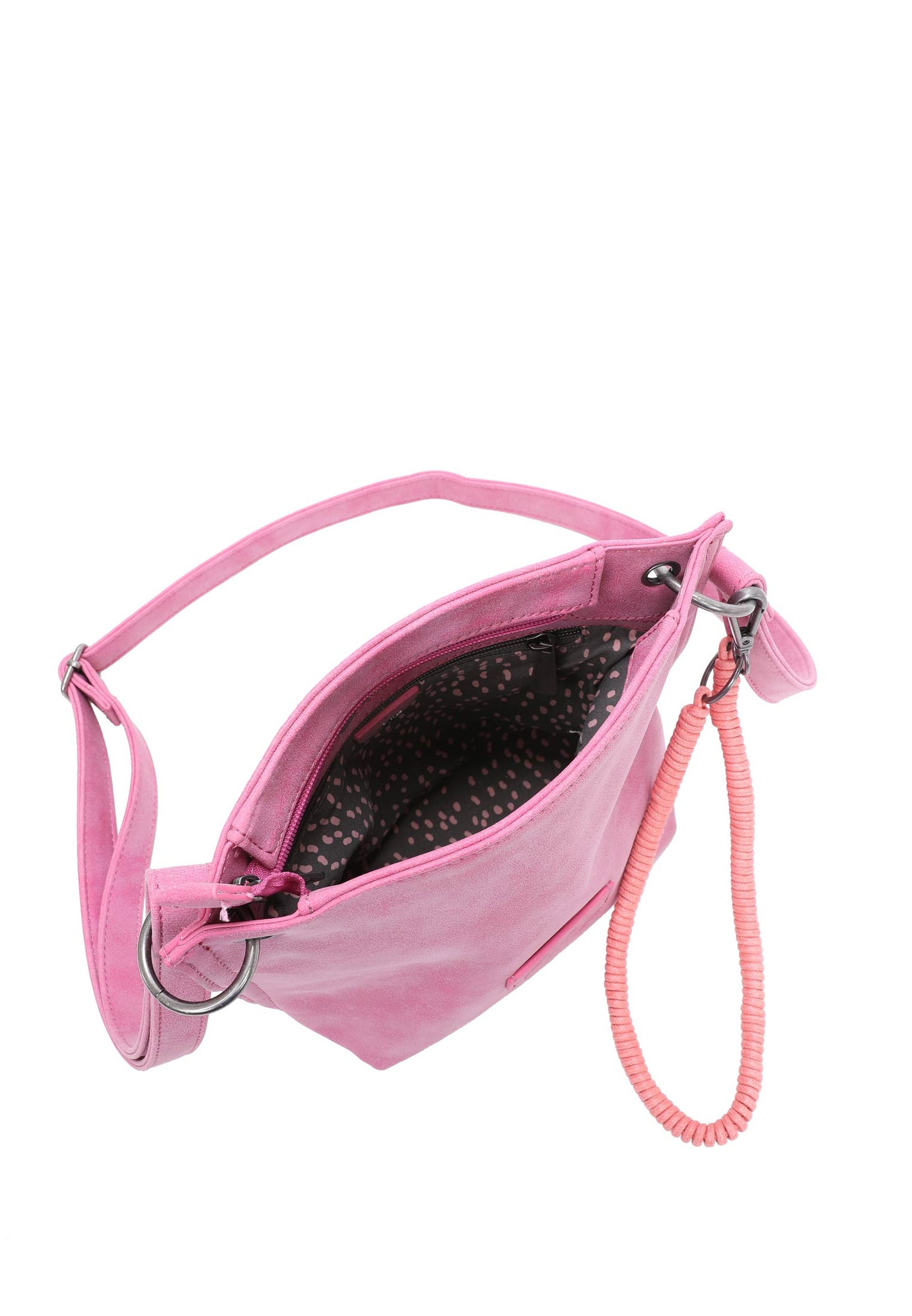 Fritzi Aus Preußen Umhängetasche FRITZI AUS PREUSSEN "Fritzi03N", Damen, Gr. B/H/T: 8,5cm x 22,5cm x 20,5cm, pink, Polyurethan (PU), unifarben, Taschen Umhängetasche, mit abnehmbarer Schlüsselschlange 2