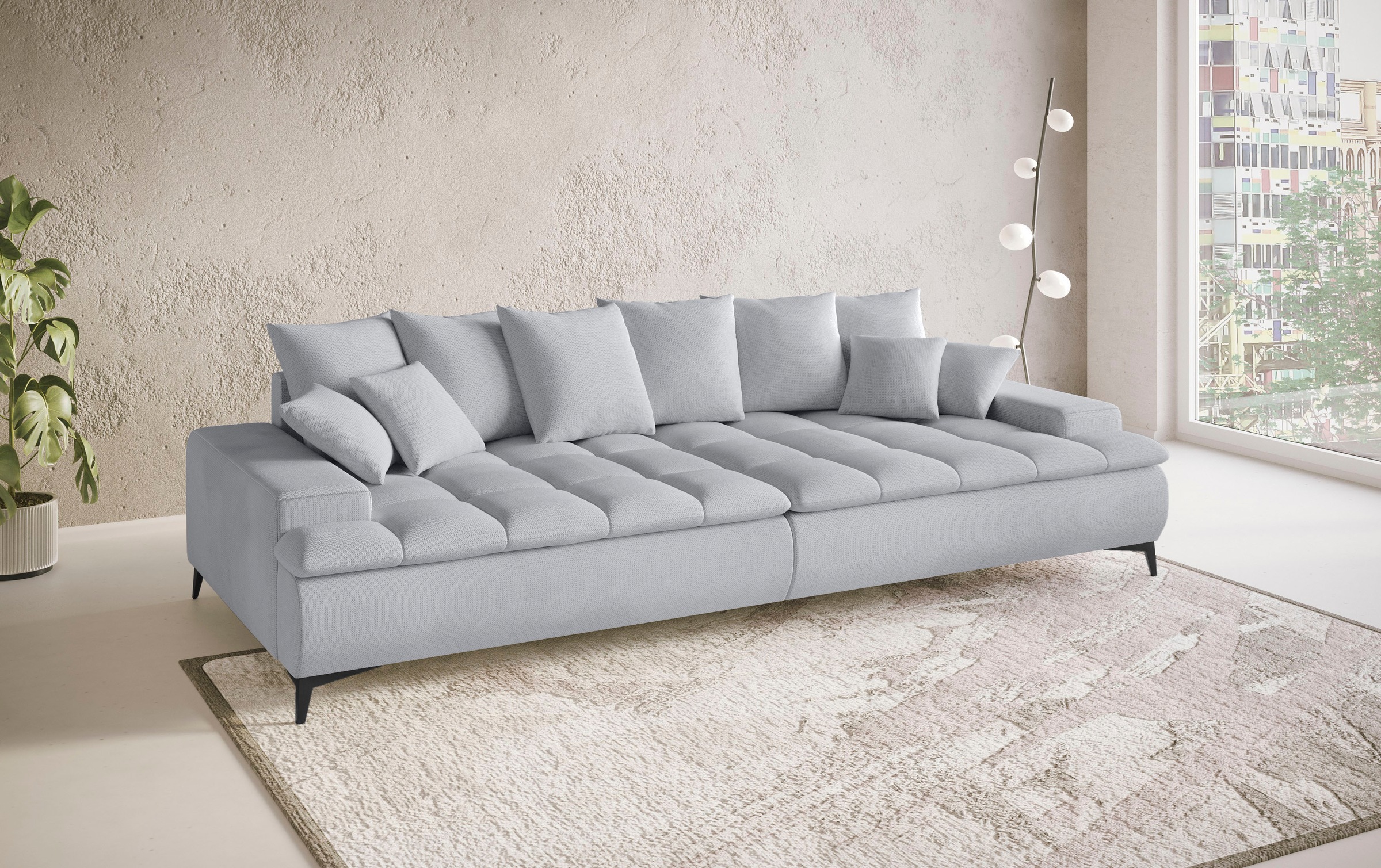 Mr. Couch Big-Sofa »Haiti III«, Mit Kaltschaum, bis 140 kg belastbar