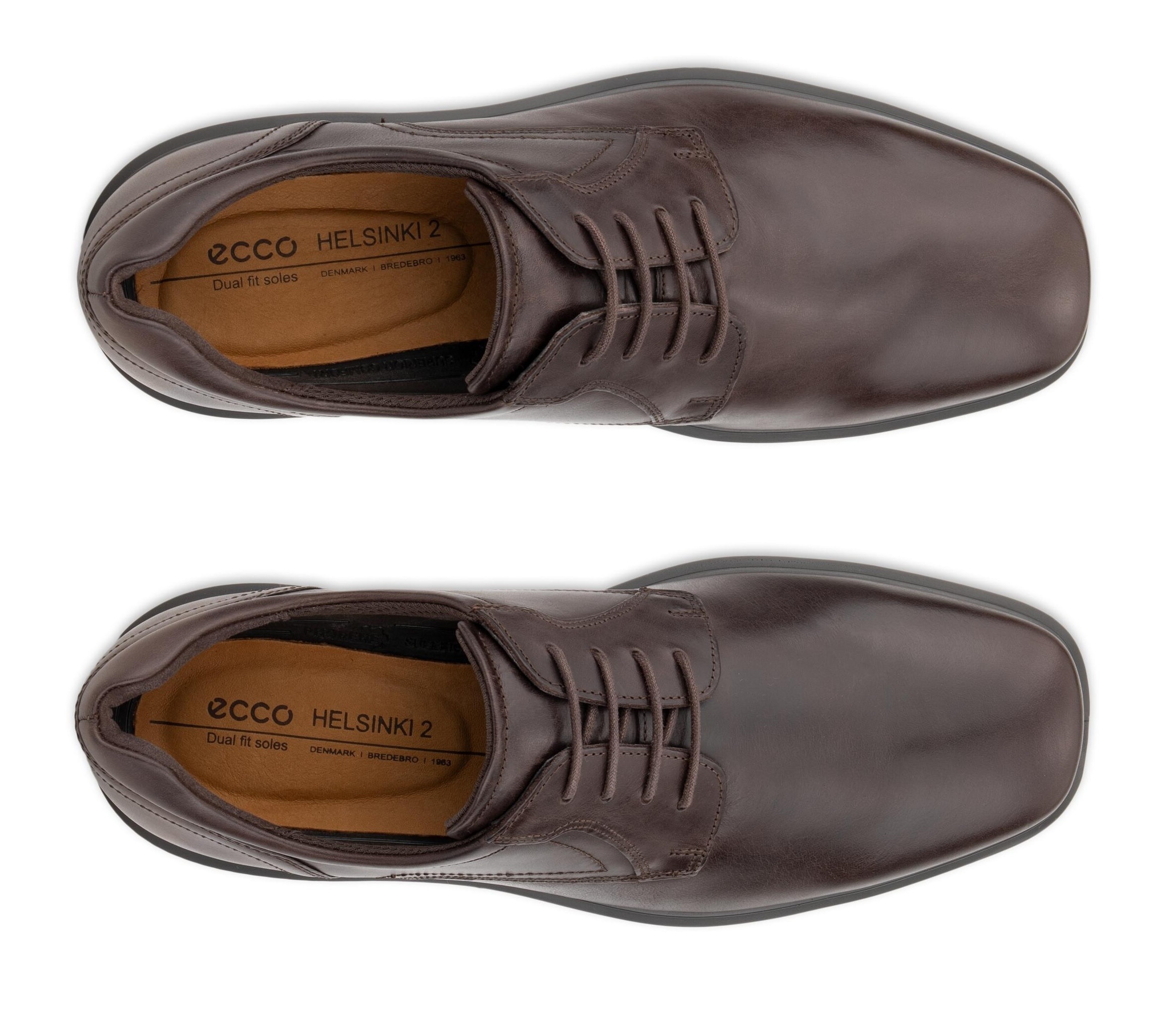 Ecco Schnürschuh »Helsinki 2«, Freizeitschuh, Halbschuh, Schnürschuh mit herausnehmbarem Fußbett