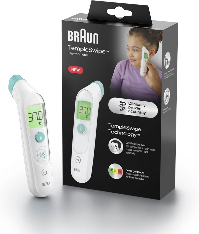 Braun Fieberthermometer "TempleSwipe™ Stirnthermometer​ - BST200" Geeignet günstig online kaufen