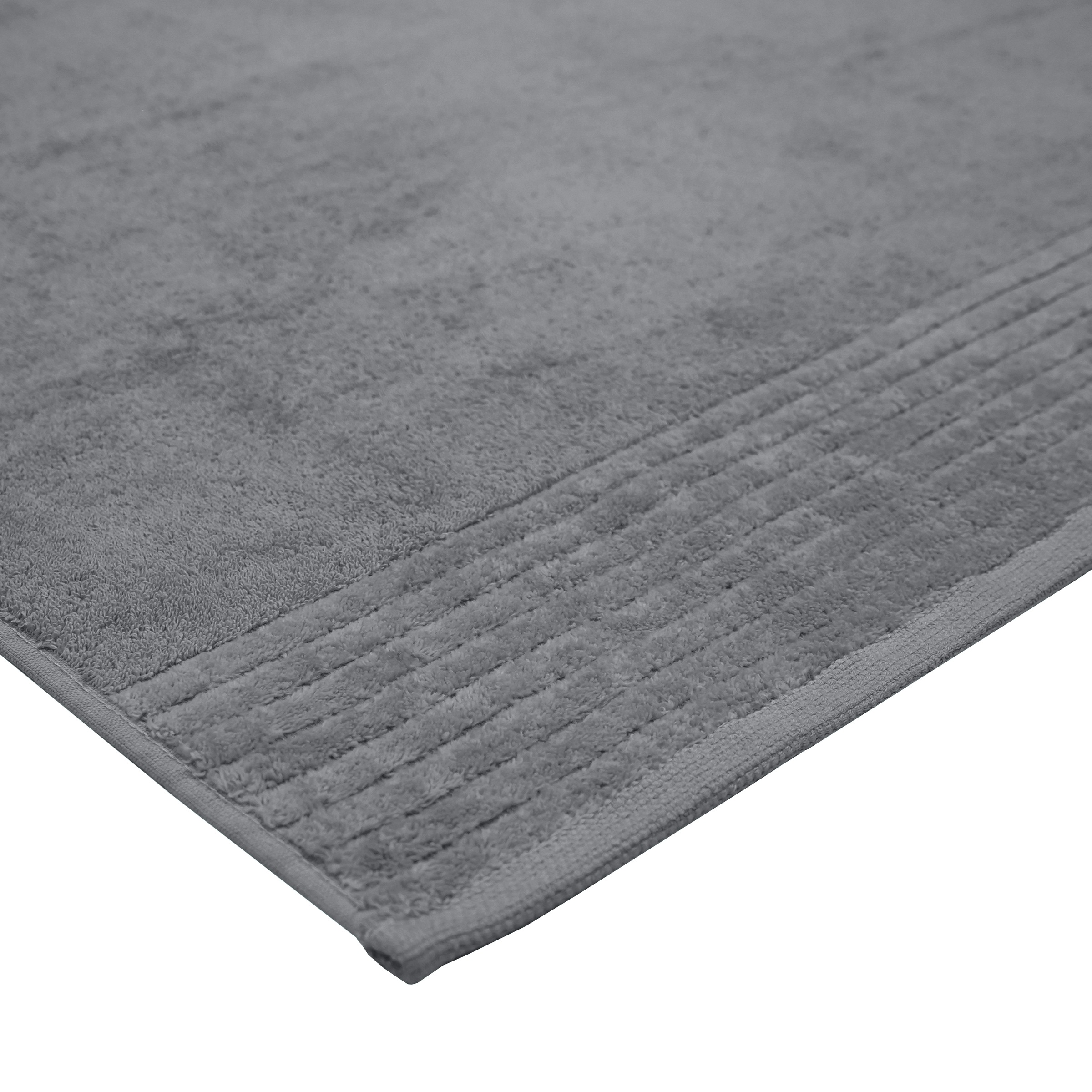 my home Saunatuch »Sanremo premium, Premium Handtücher, 600 gr/m²«, (Set, 2 St., 2x 80x200), mit Bordüre, einfarbig, flauschig und weich, 80x200cm