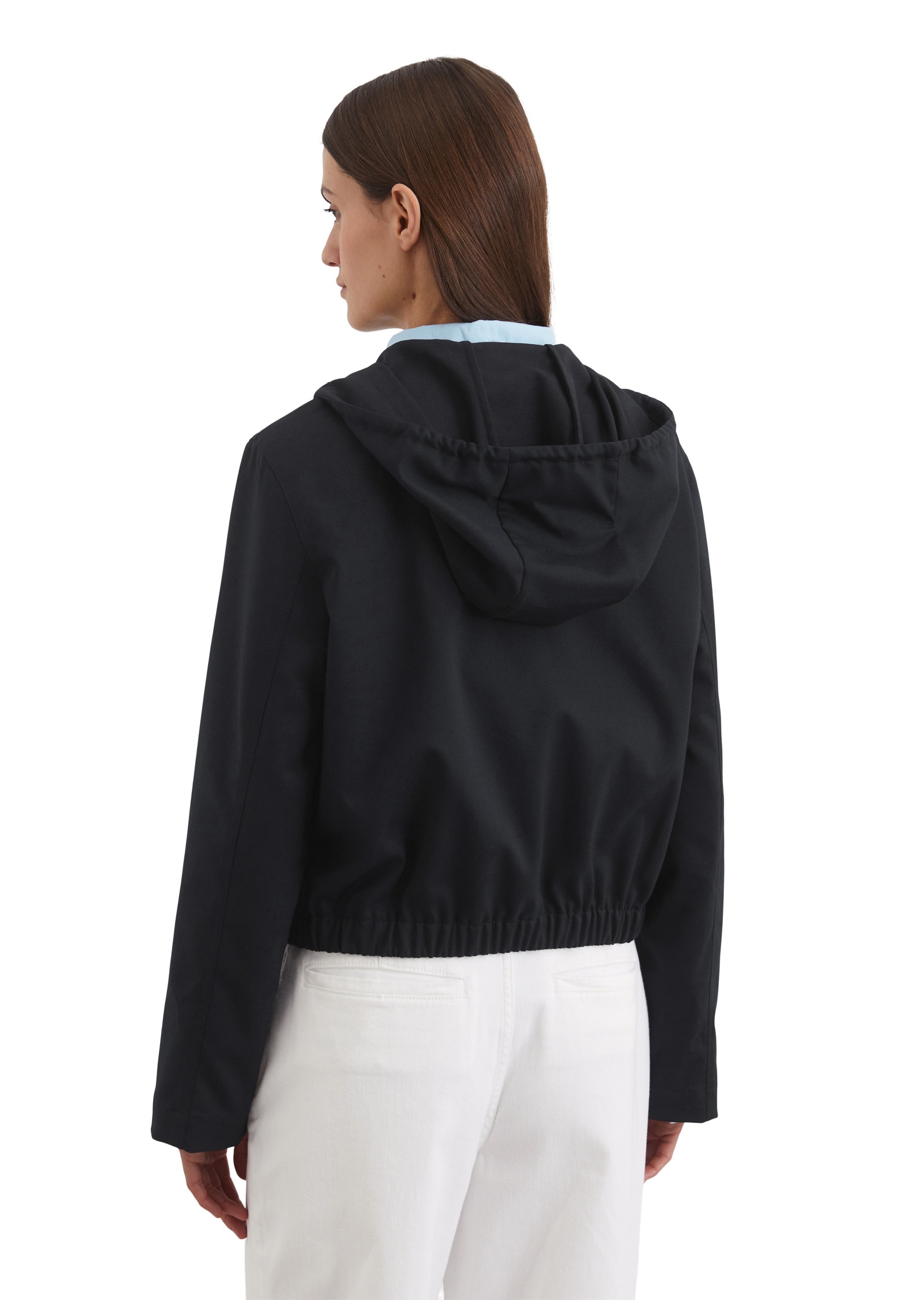 Marc O'Polo Kurzjacke »aus Polyester-Schurwolle-Mix«