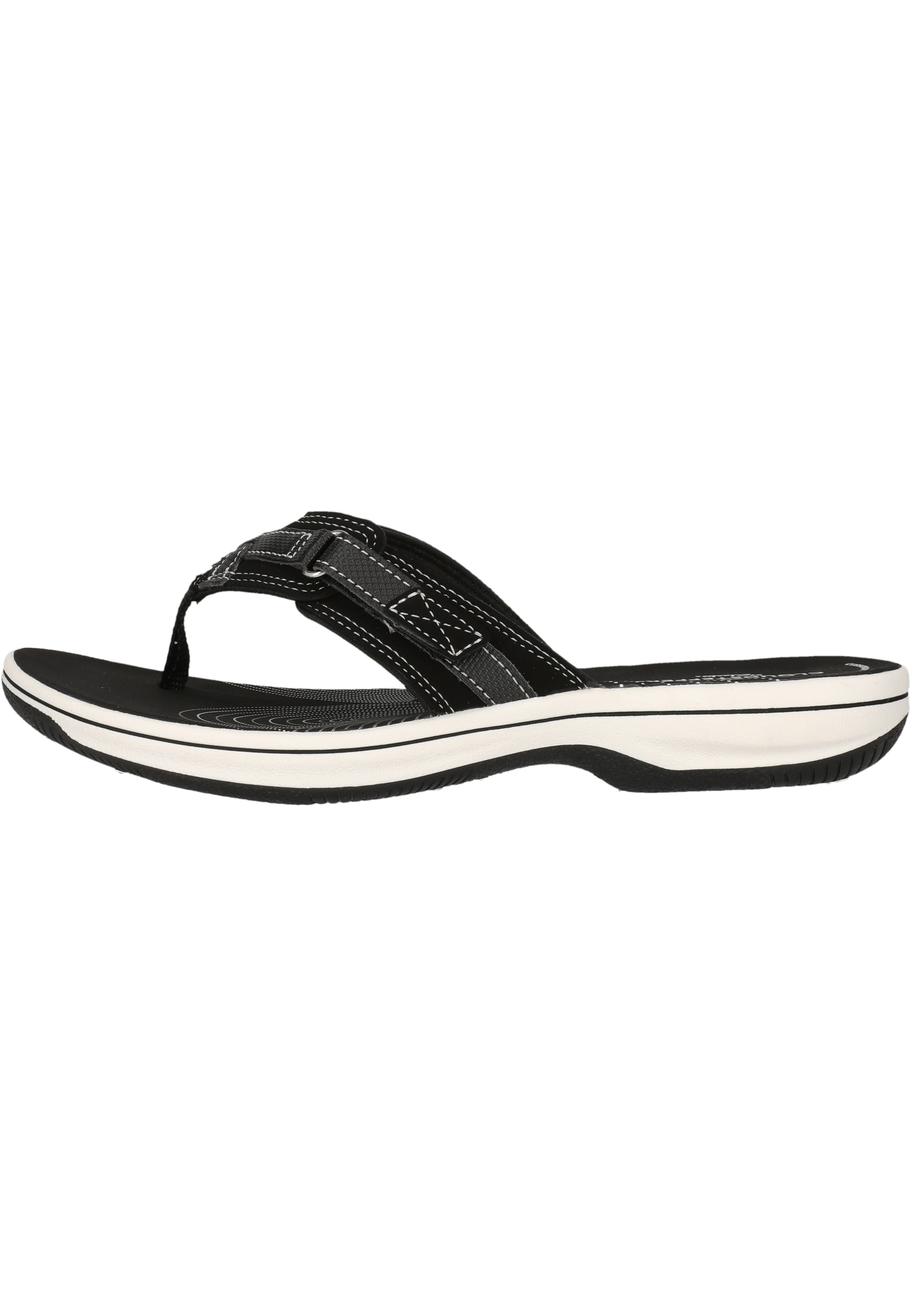 Clarks Zehentrenner »Brinkley Sea«  mit profilierter TPR-Laufsohle
