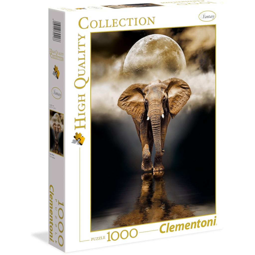 Clementoni® Puzzle »High Quality Collection, Der Elefant«