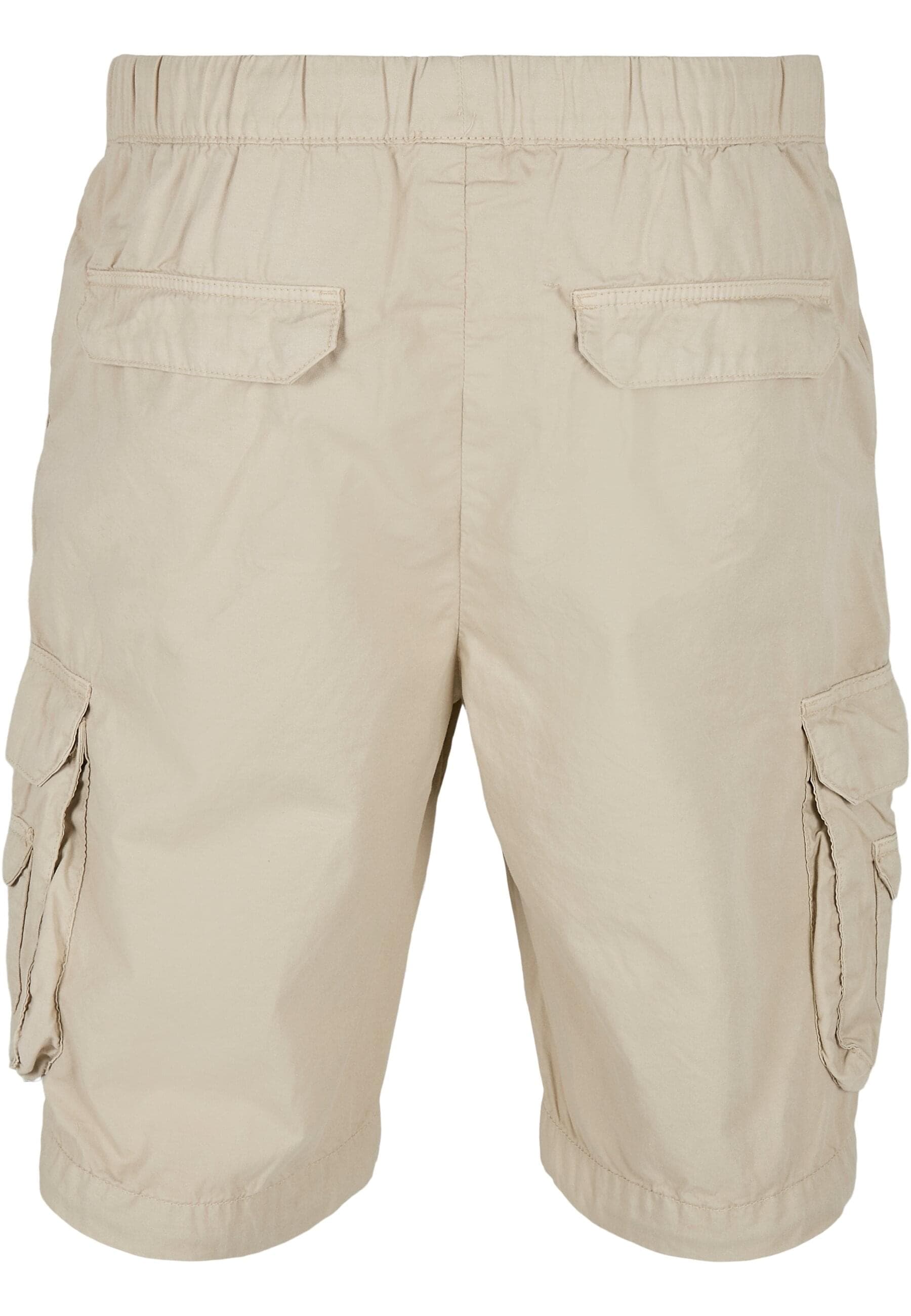 URBAN CLASSICS Stoffhose »Urban Classics Herren Double Pocket Cargo Shorts«, (1 tlg.)