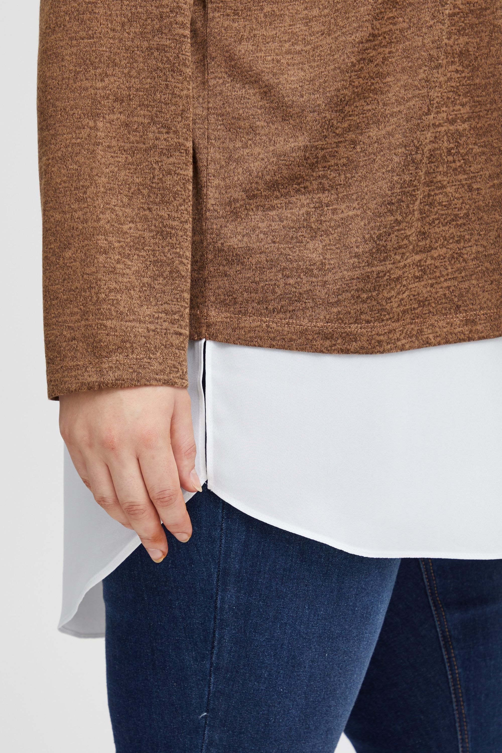 fransa Strickfleece-Pullover »Strickpullover FPRexan«