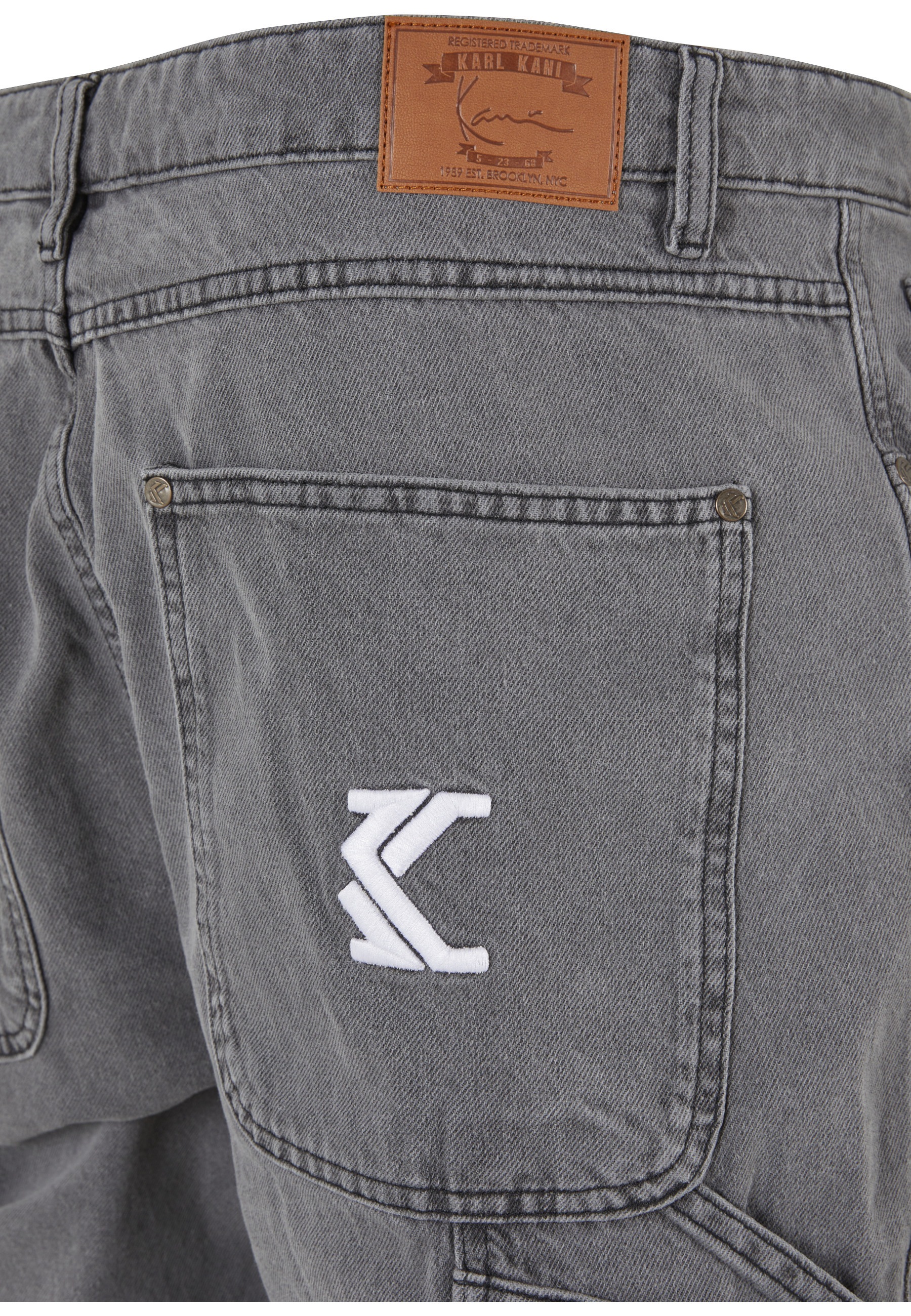 Karl Kani Bequeme Jeans »Karl Kani Herren KMI-PL063-010-06 KK Retro Baggy Workwear Denim«