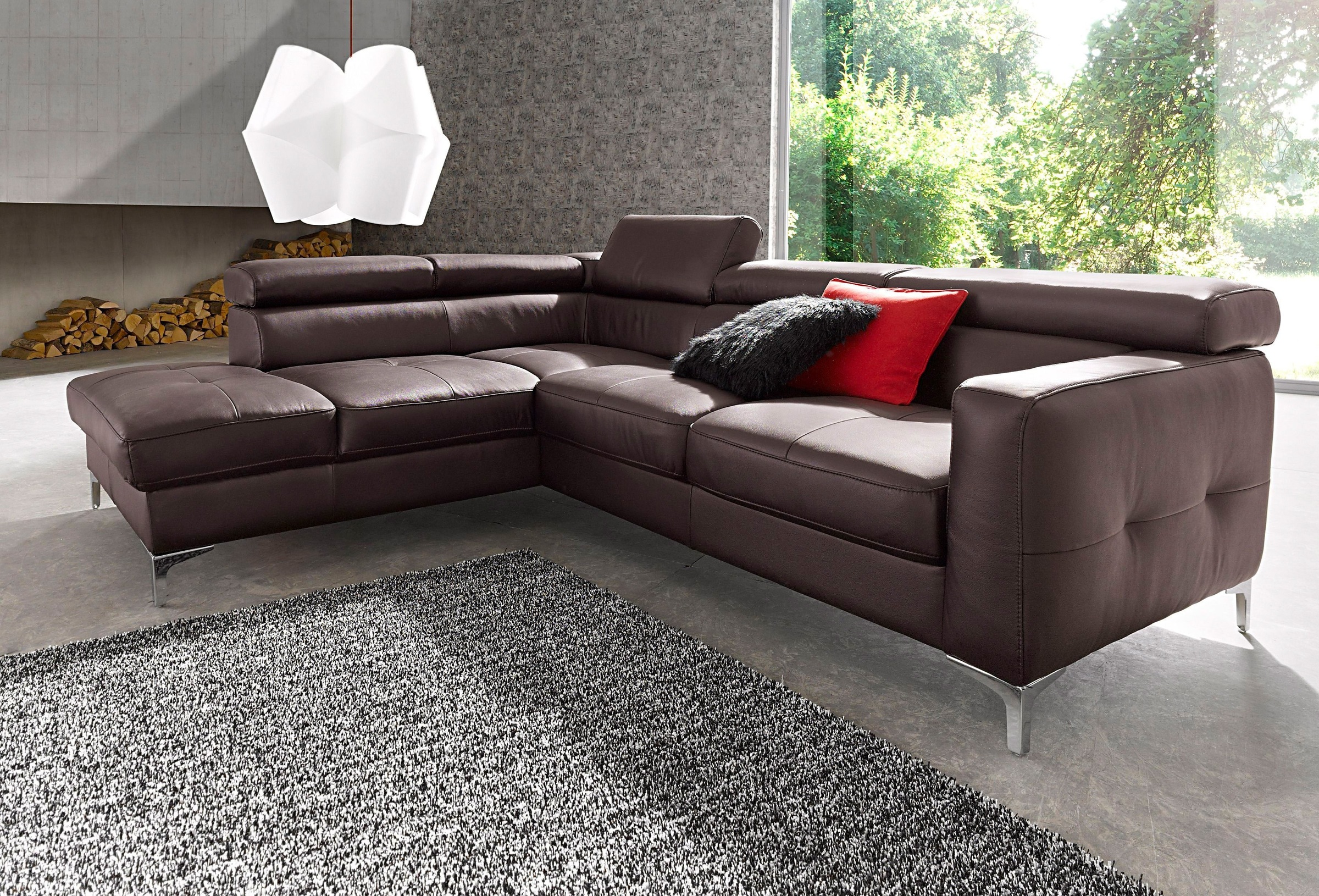COTTA Polstergarnitur "Sammy L-Form", (Set), Set bestehend aus: Ecksofa mit günstig online kaufen