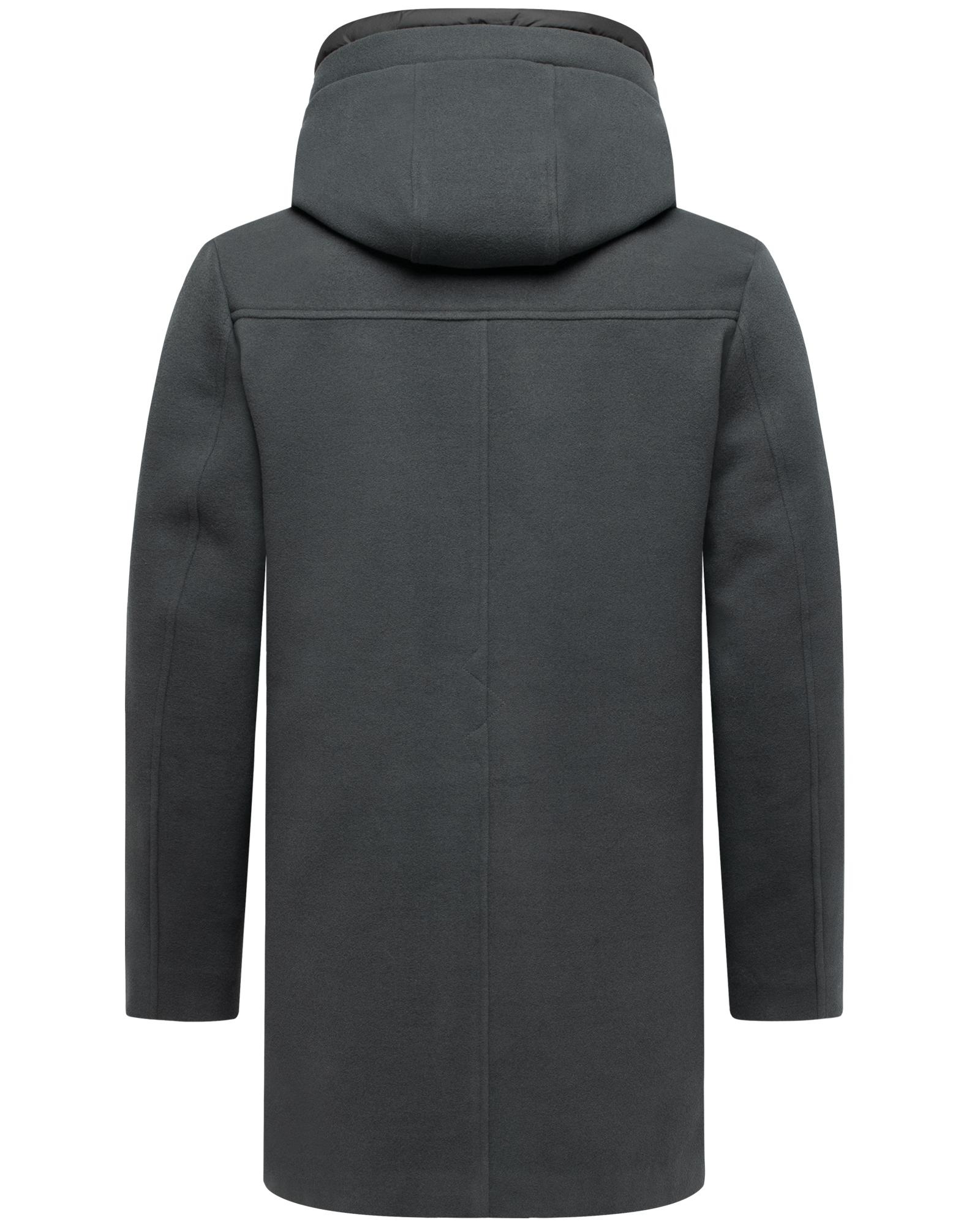 Thumbnail - Stone Harbour Kurzmantel "Fenroos XX", Mantel in Wollmantel-Optik mit Pattentaschen