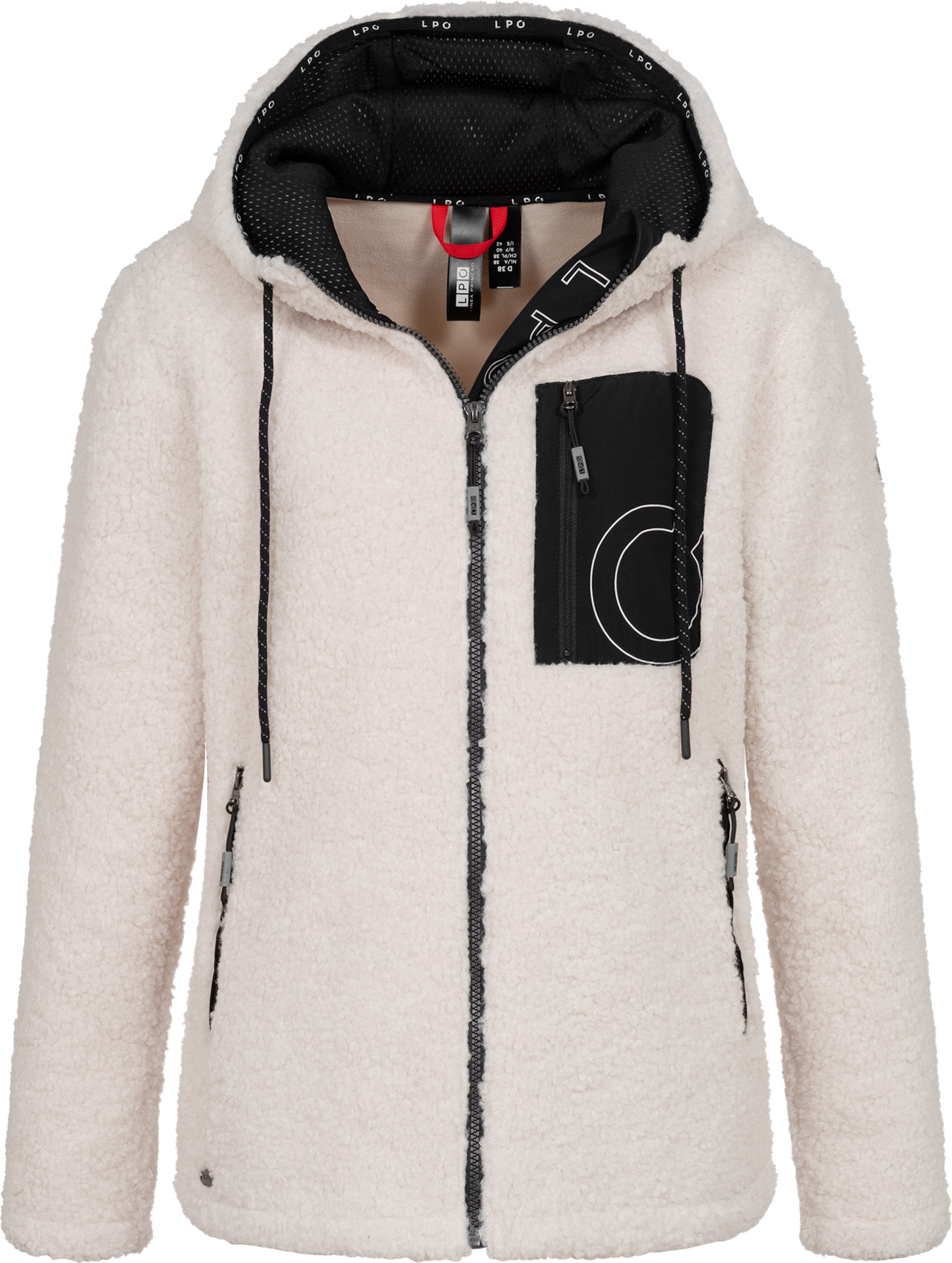 LPO Fleecejacke »CAMBLY NEW WOMEN«, mit Teddy-Fleece, auch in Großen Größen erhältlich