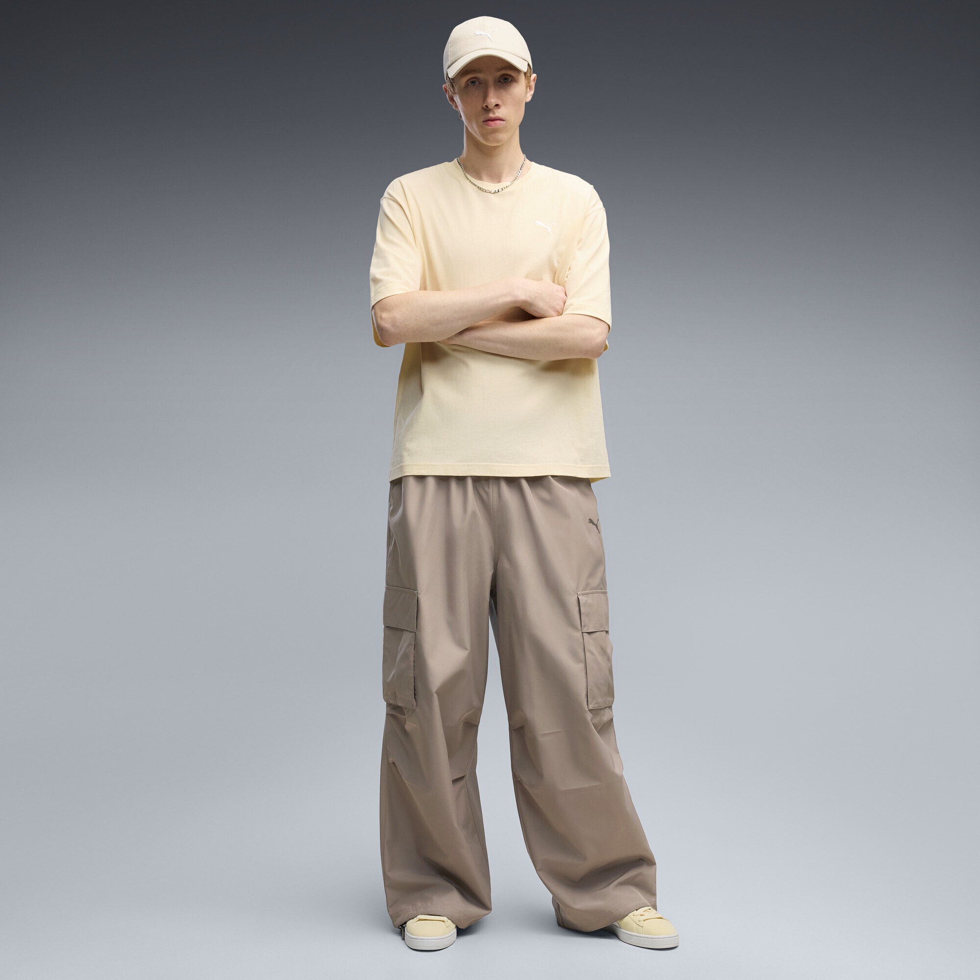 PUMA Sporthose »Essentials Extreme Oversized Cargohose Herren«