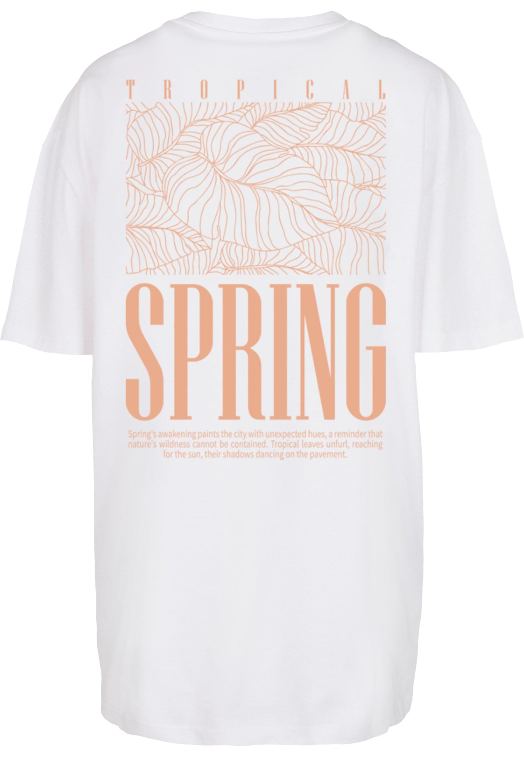 Merchcode T-Shirt "Merchcode Ladies Tropical Spring Tee" 1 Stk. tlg. günstig online kaufen