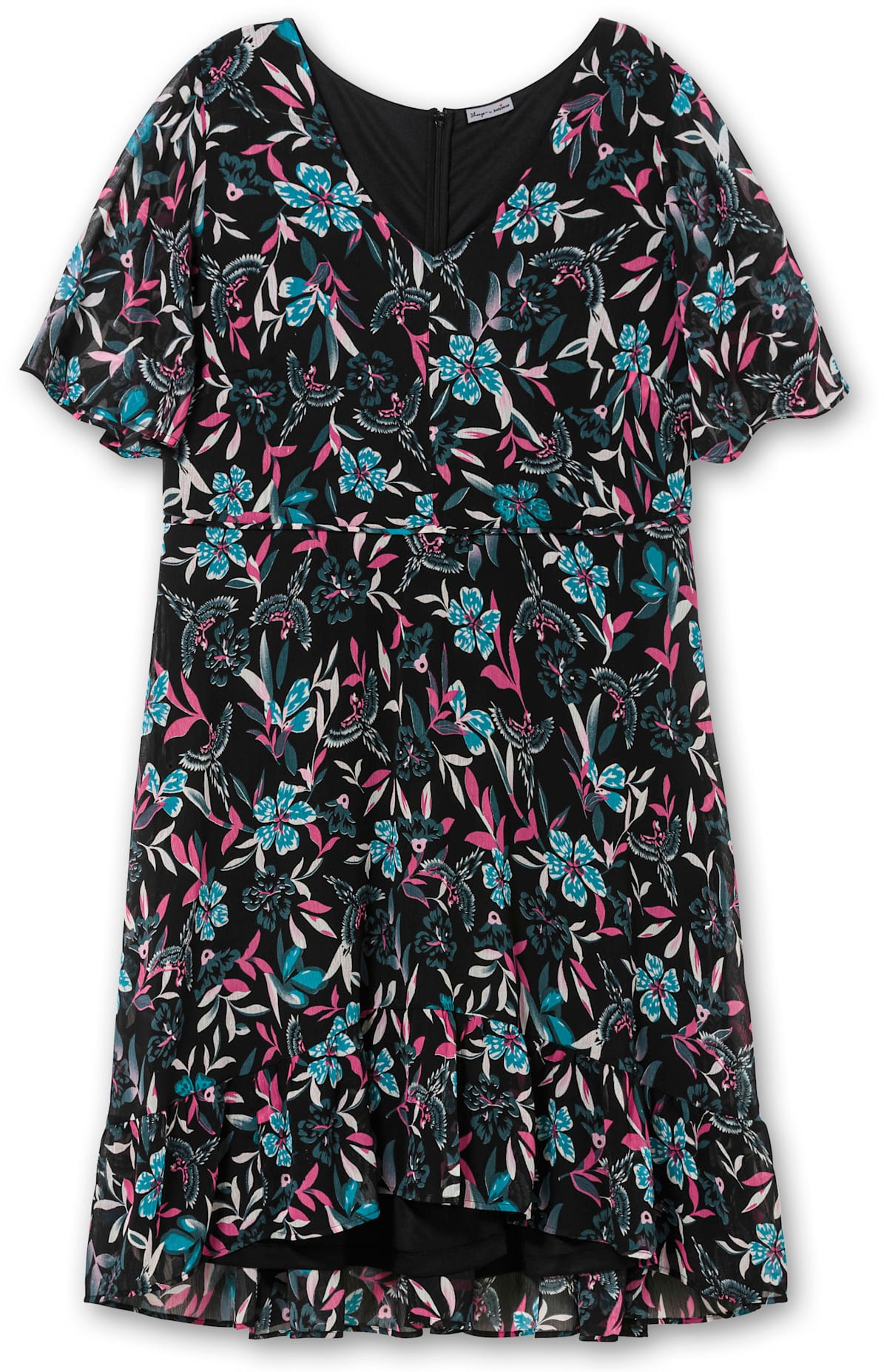 sheego by Joe Browns Chiffonkleid »Chiffonkleid«