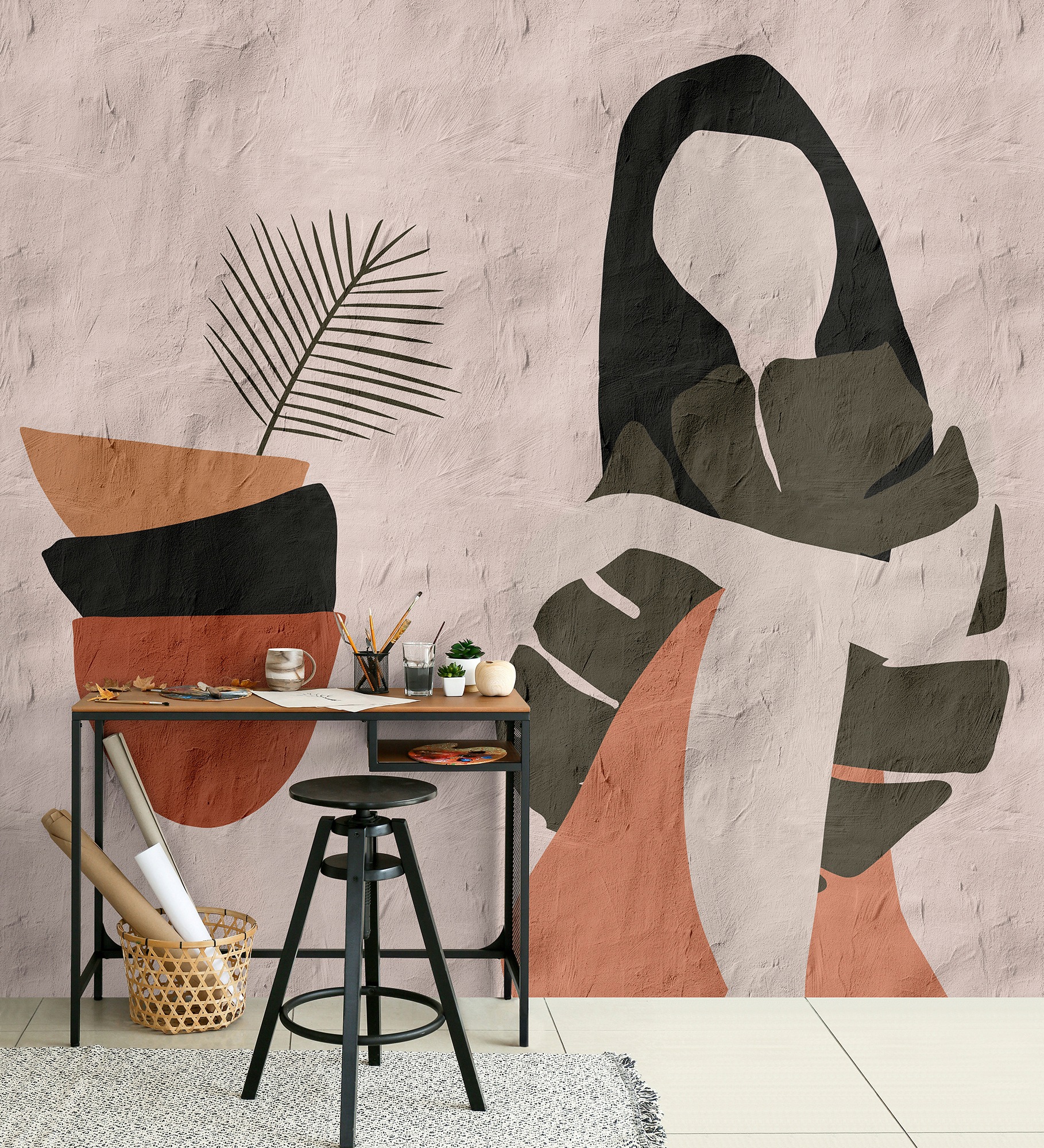 living walls Fototapete »Walls by Patel Santa Fe«, Fototapete Modern santa fe 4,00 m x 2,70 m 200 g Vlies Premium Tapete
