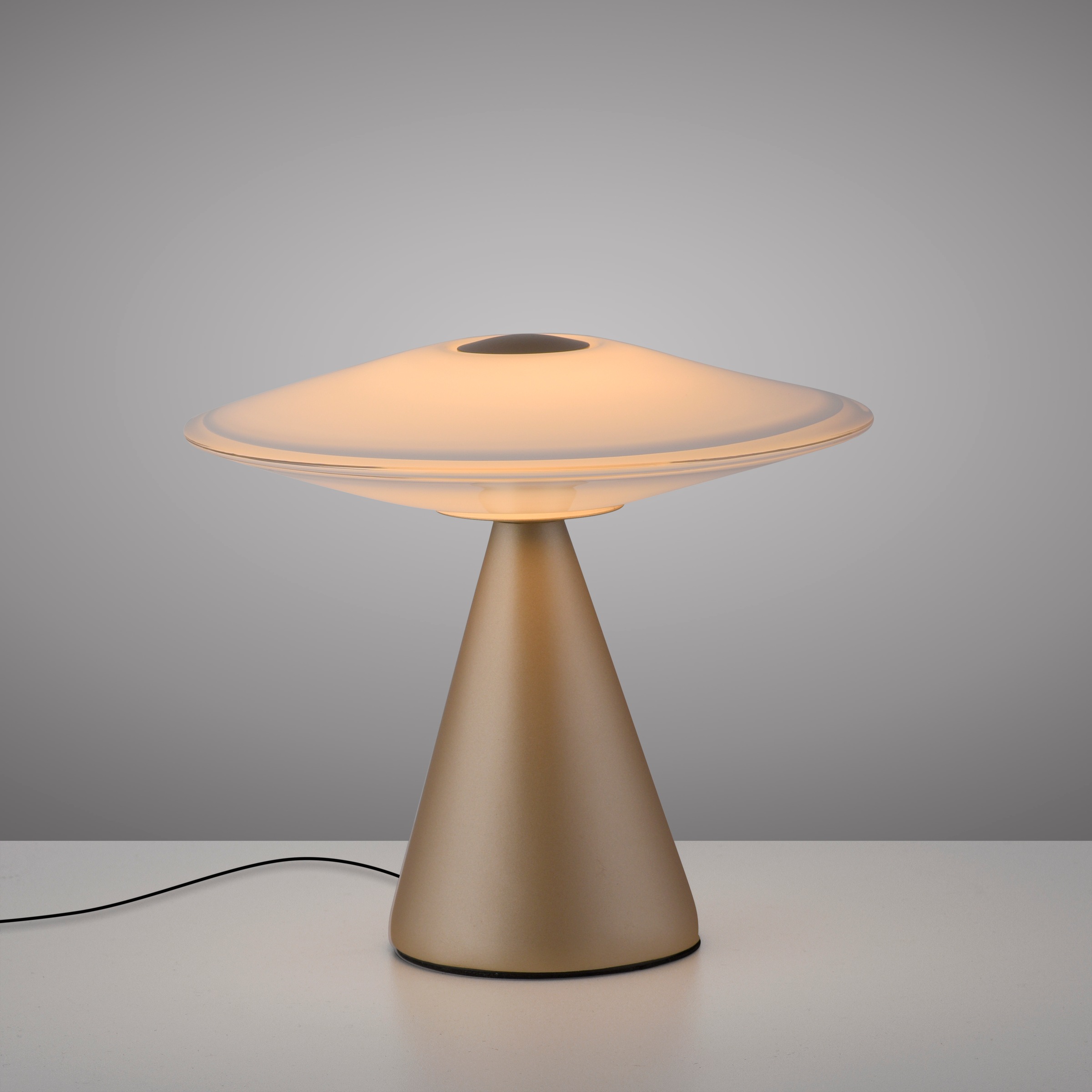 Paul Neuhaus LED Tischleuchte »ELIPSA« LED-Board 1 Stk. Warmweiß Touchdimmer, Memoryfunktion, Opalglas