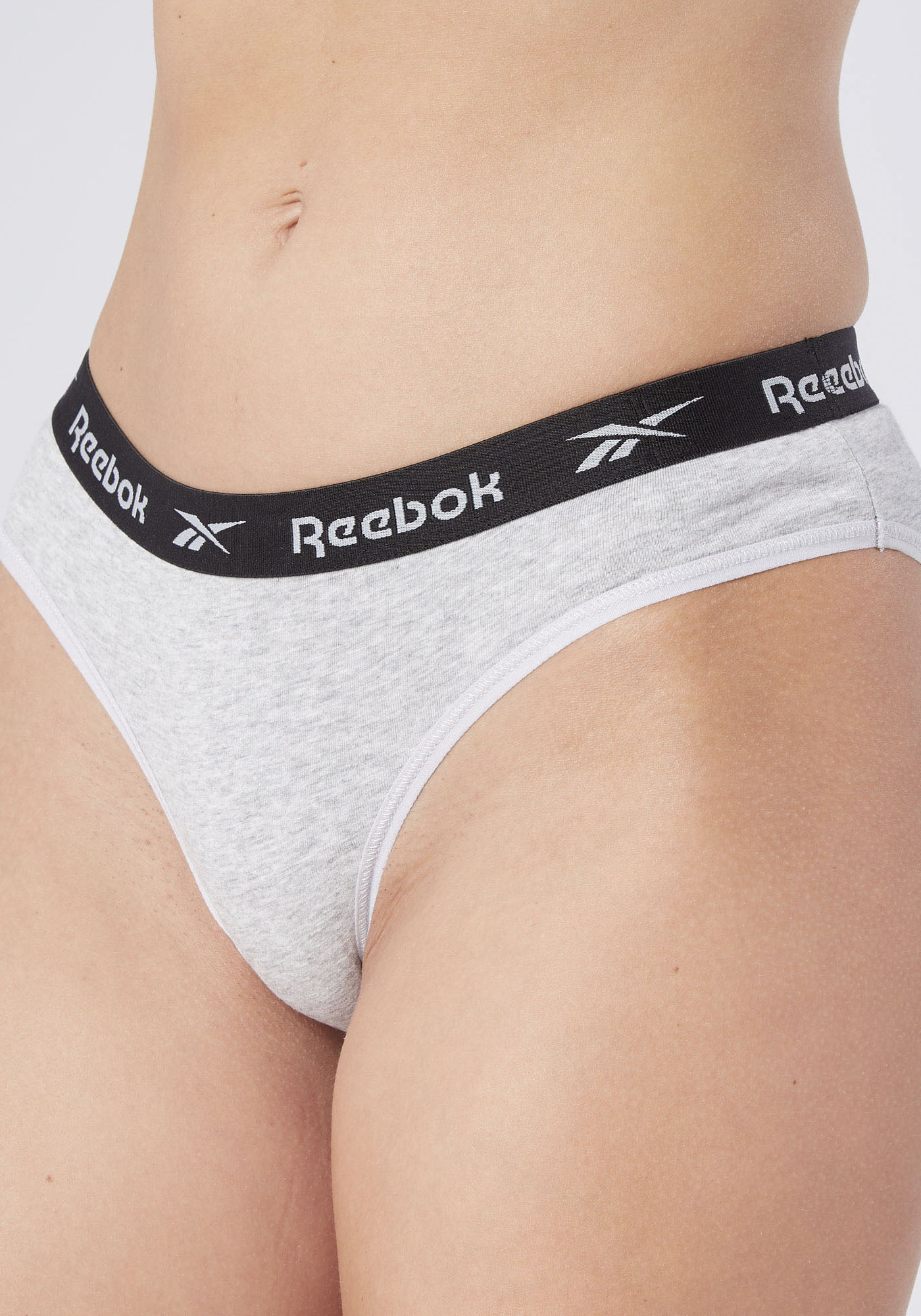 Thumbnail - Reebok Bikinislip "CARINA" eng, basic, bequem, mit Logo, breiter Bund, Baumwollmix
