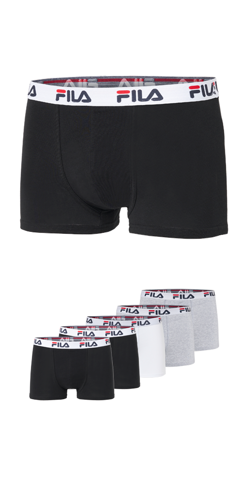 Fila Boxershorts "MAN BOXER SHORTS", (5er Pack), mit Logobund günstig online kaufen