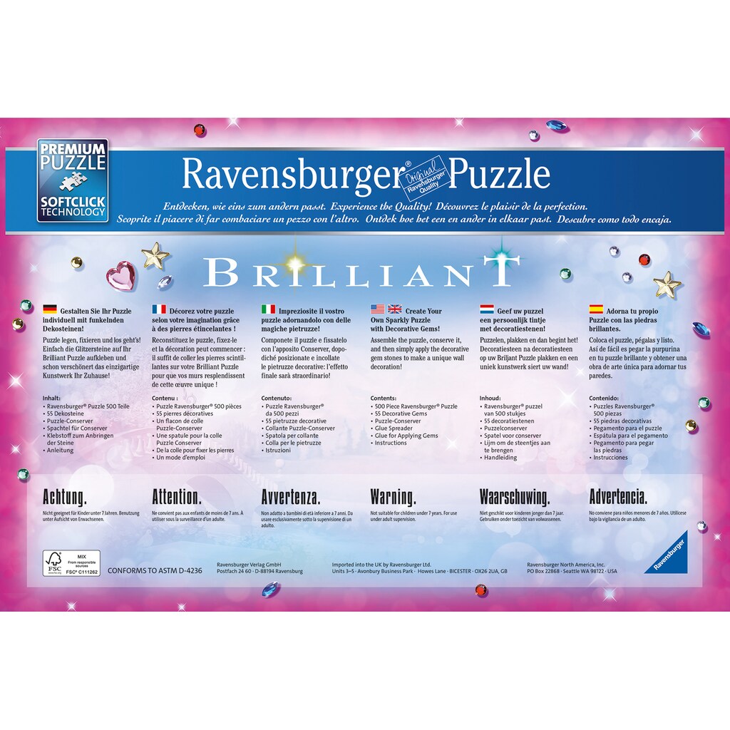 Ravensburger Puzzle »Arielles Unterwasserparadies«