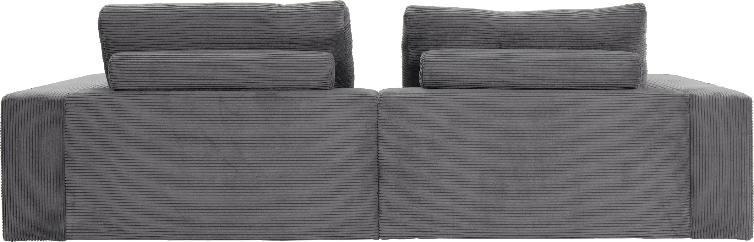 alina Big-Sofa »Sandy«, 296 cm breit und 123 cm tief, in modernem Cordstoff