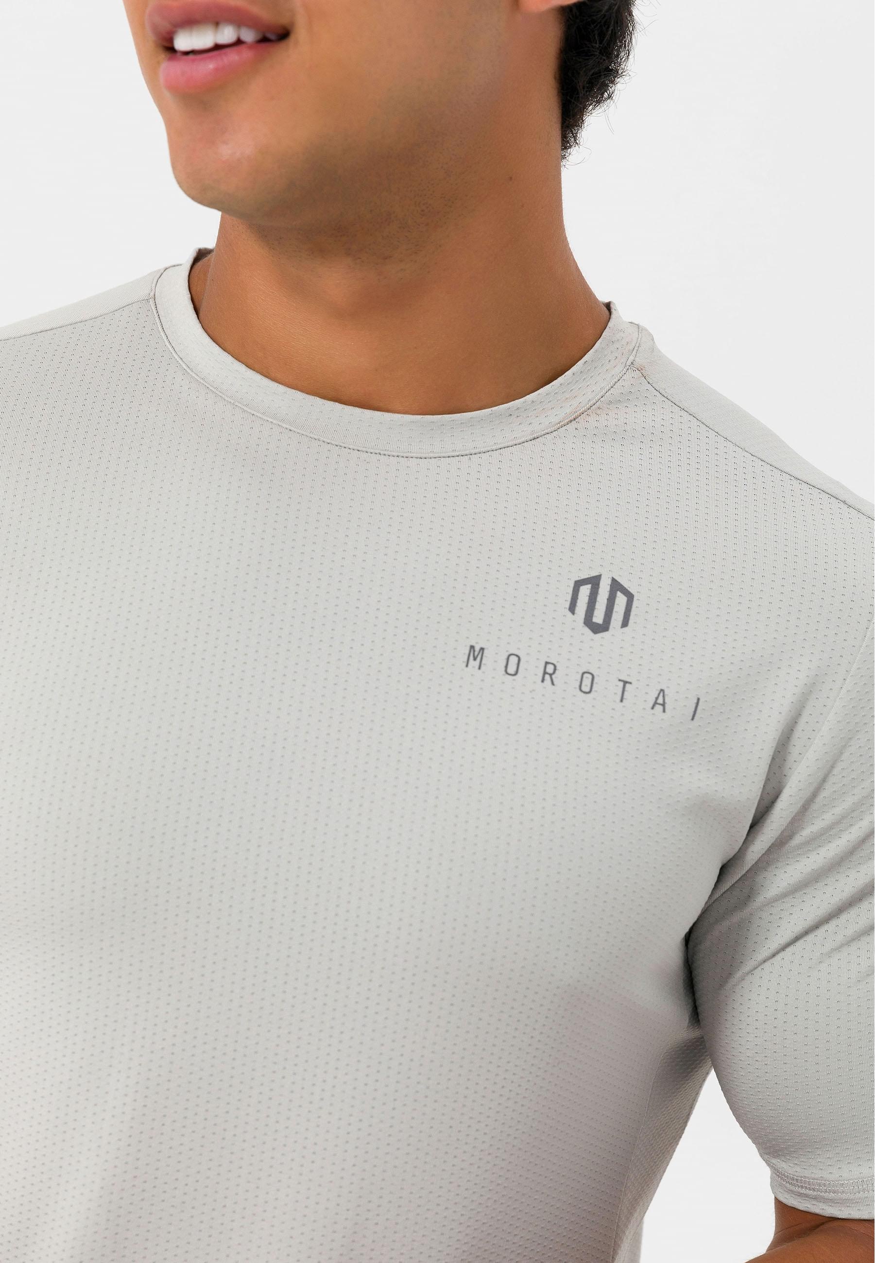 MOROTAI T-Shirt »MOROTAI Herren Morotai Mesh Tee«